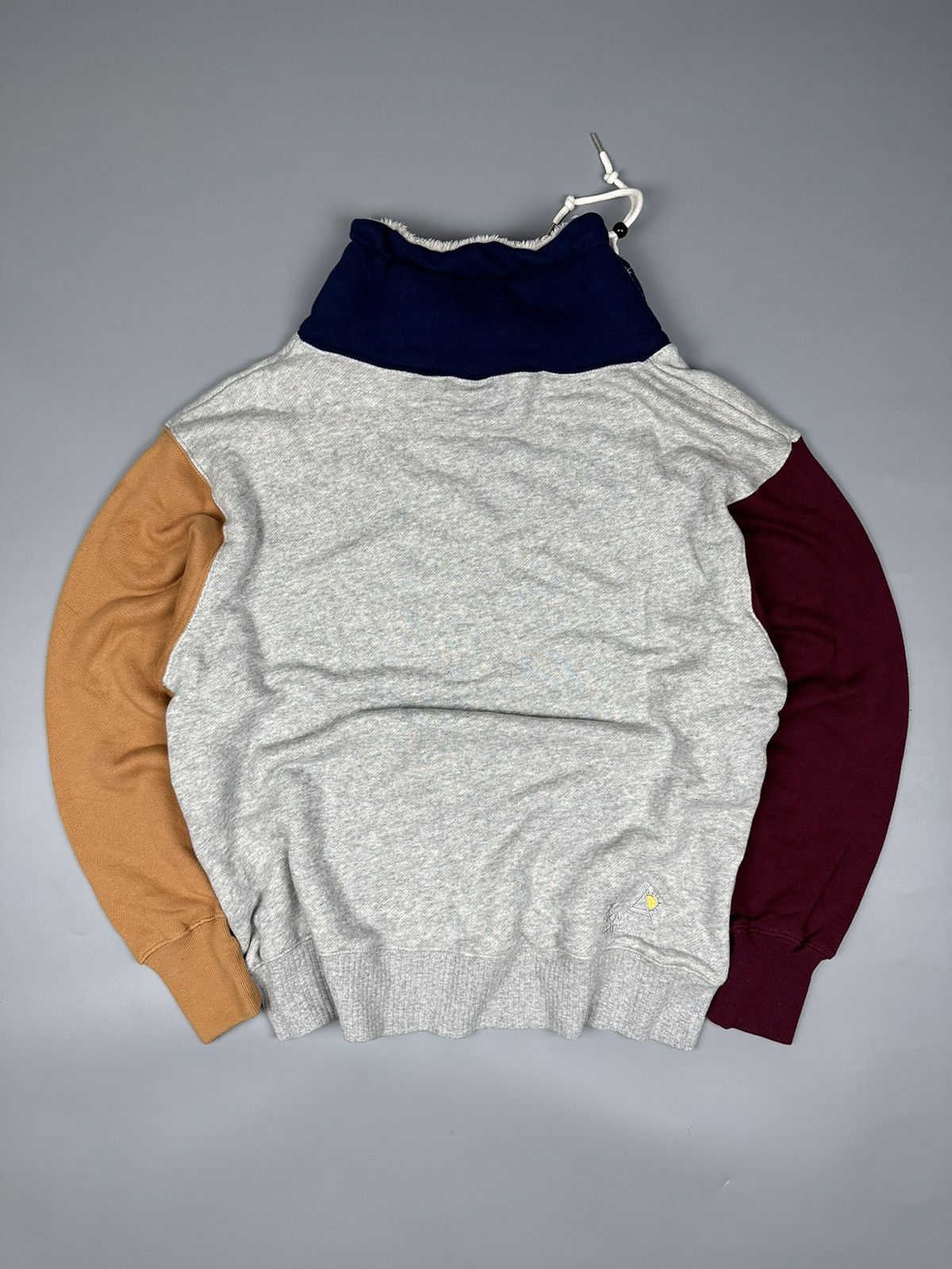 Go Slow Caravan Multi Colour Turtle Neck Sweater
