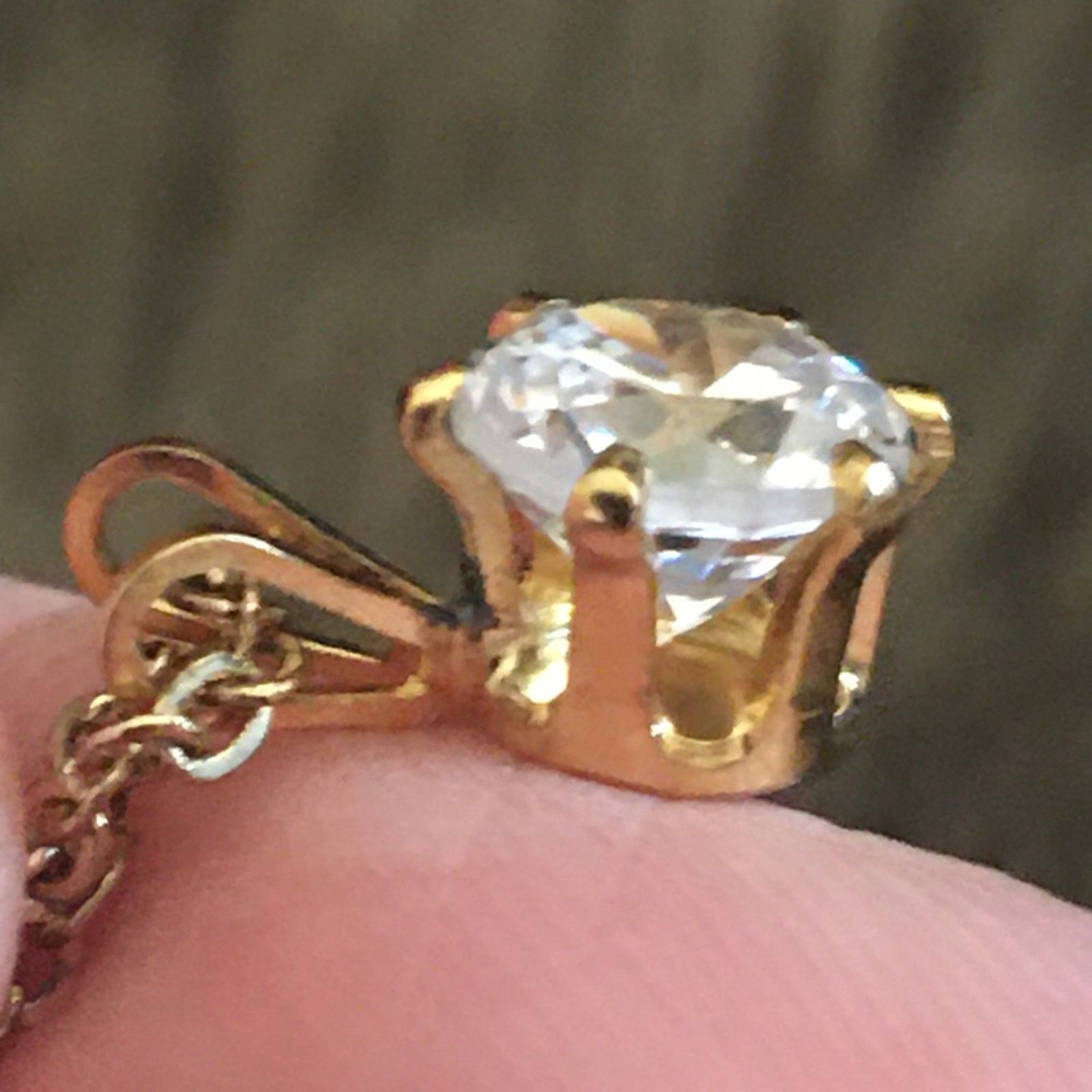 Jewelry Vintage Bellissima Choice 1 ct. cz necklace Size ONE SIZE - 3 Thumbnail