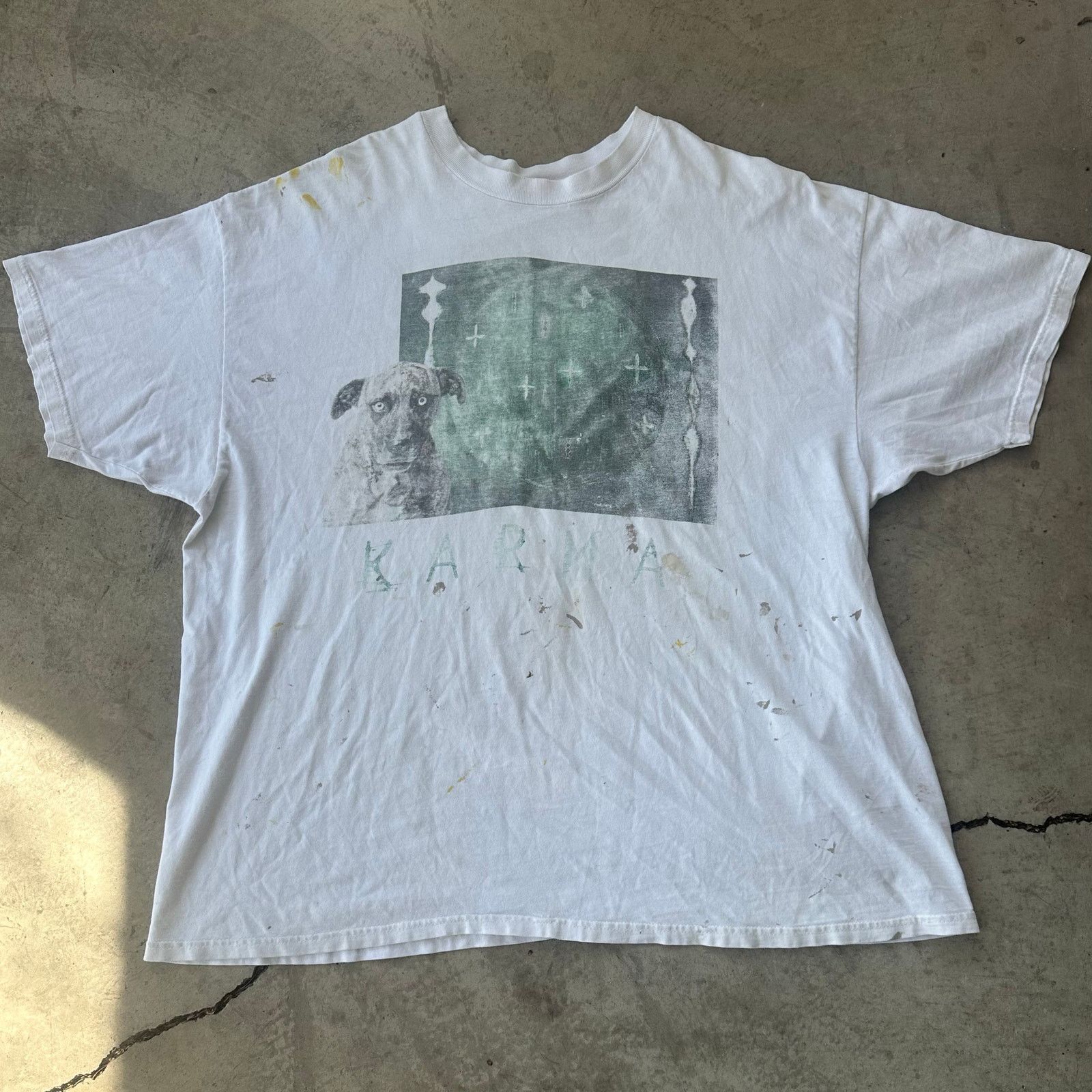 Other 90s Bruce springsteeen Karma tour distressed vintage tee Size US XXL / EU 58 / 5 - 1 Thumbnail
