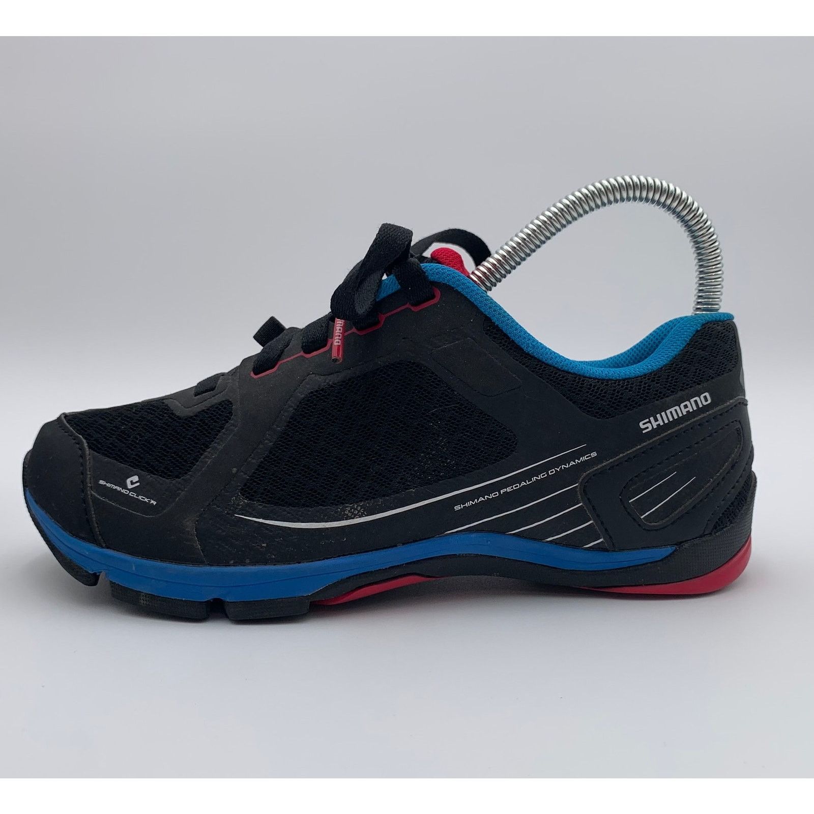 Other Shimano Click'R Cycling Shoes Women's Size 5.5 Black Red Size US 5.5 / IT 35.5 - 5 Thumbnail