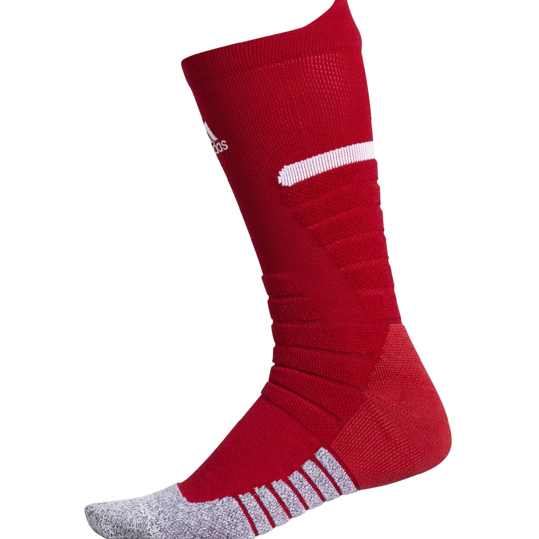 Adidas Adidas Crew Socks Mens XL 12-16 Max Cushioned Adizero Football Red Lot of 3 Pair Size ONE SIZE - 6 Thumbnail