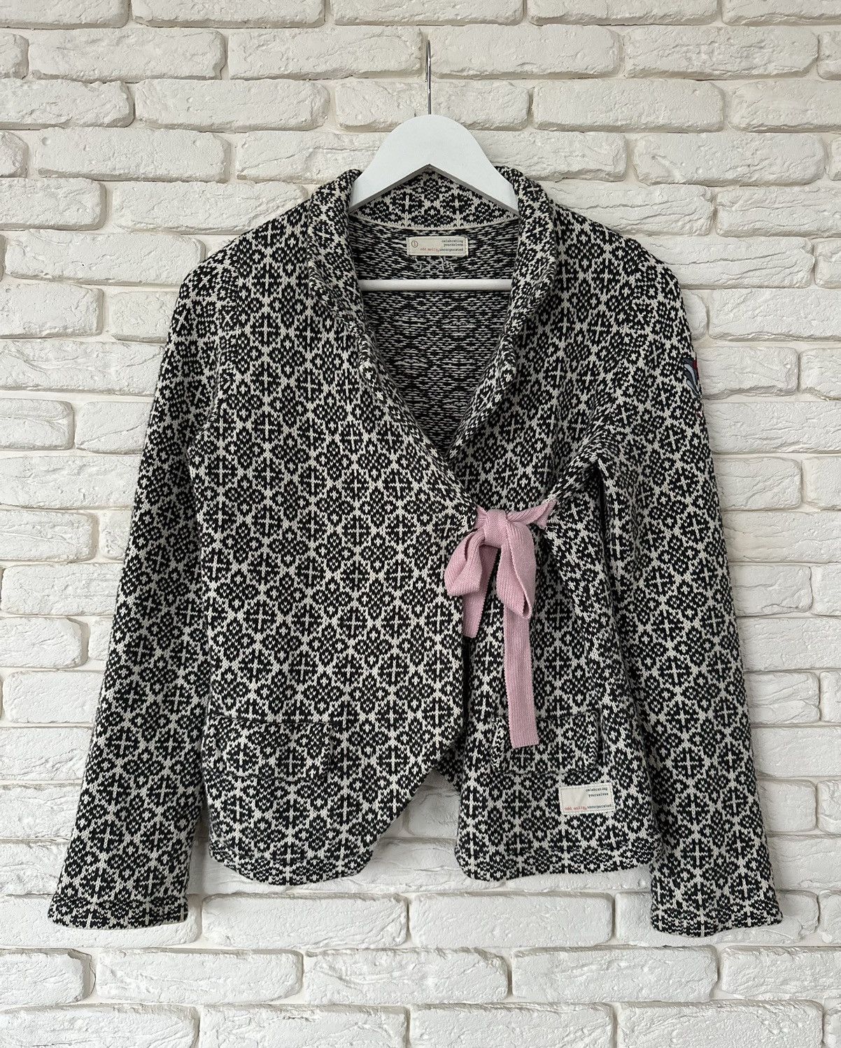 Other Odd Molly 233 Cable Knit Cotton Cardigan Sweater Size 1 Size S / US 4 / IT 40 - 1 Thumbnail