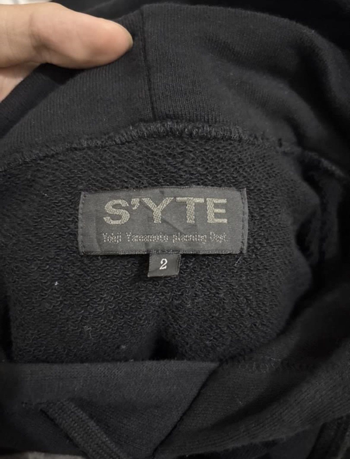 Medicom Toy × Yohji Yamamoto YOHJI YAMAMOTO HOODIE Size US M / EU 48-50 / 2 - 6 Thumbnail