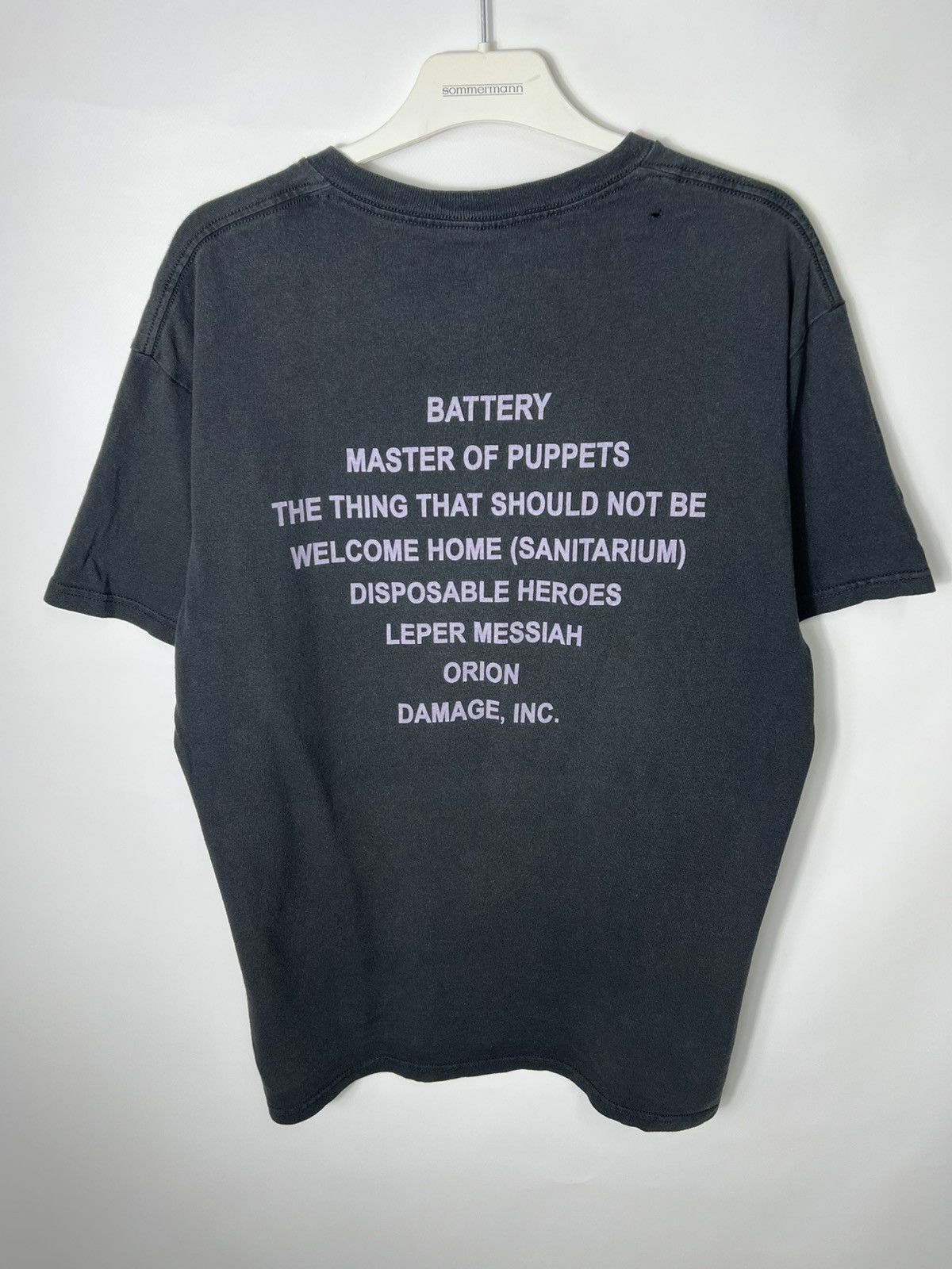 Metallica Vintage Band Rock Tour Metallica Master Of Puppets T Shirt Size US L / EU 52-54 / 3 - 6 Thumbnail