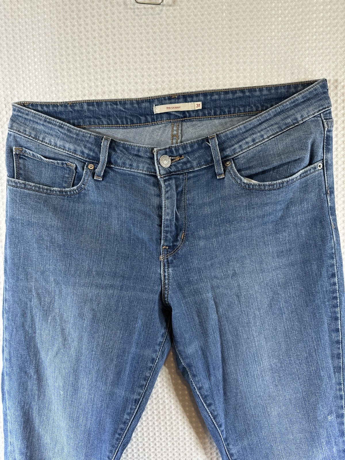 Levi's LEVI'S 711 SKINNY JEANS Size 31" - 6 Thumbnail