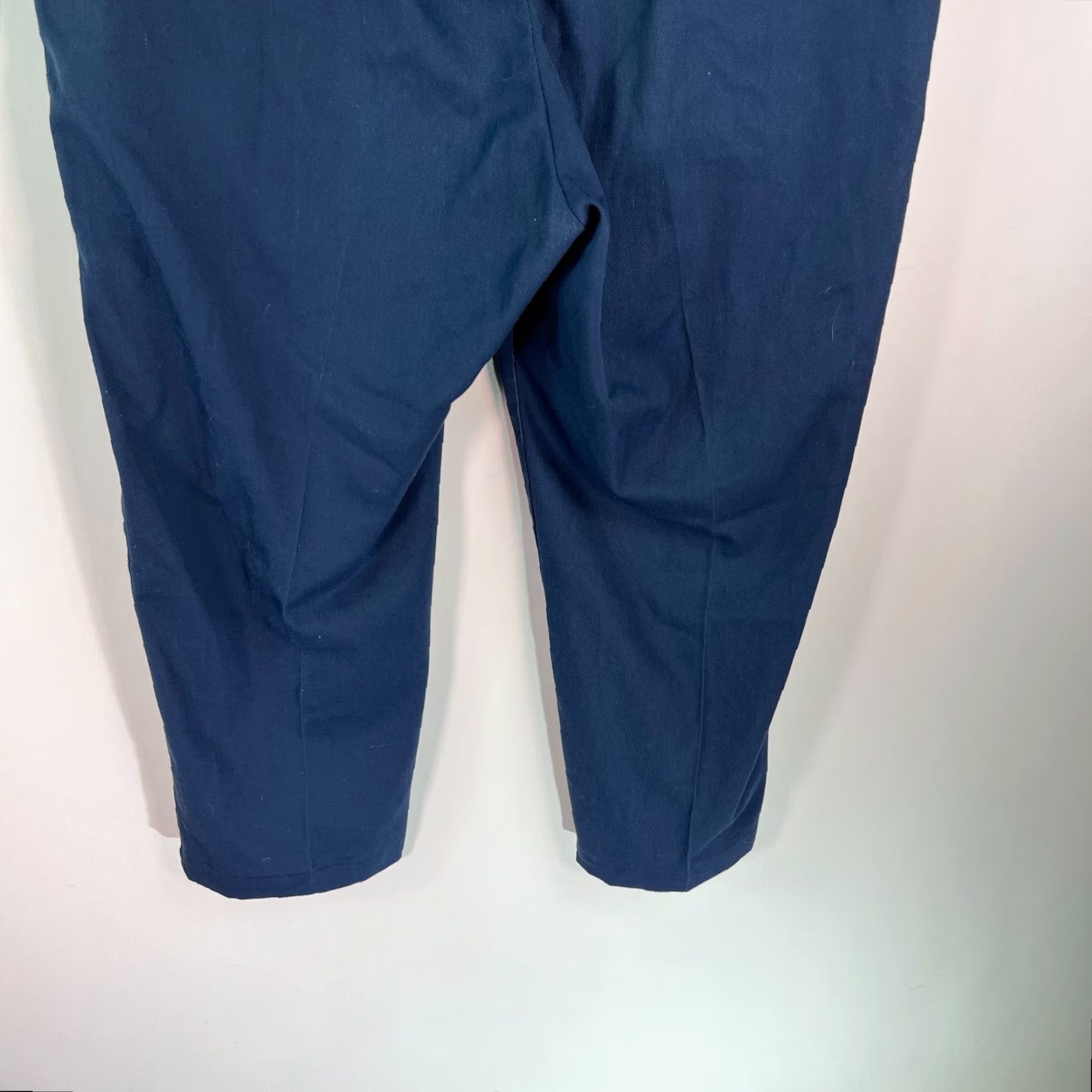 Dickies Dickies Mens Flat Front Regular Fit Straight Leg Blue Dress Pants Size 44x29 Size US 44 / EU 60 - 6 Thumbnail