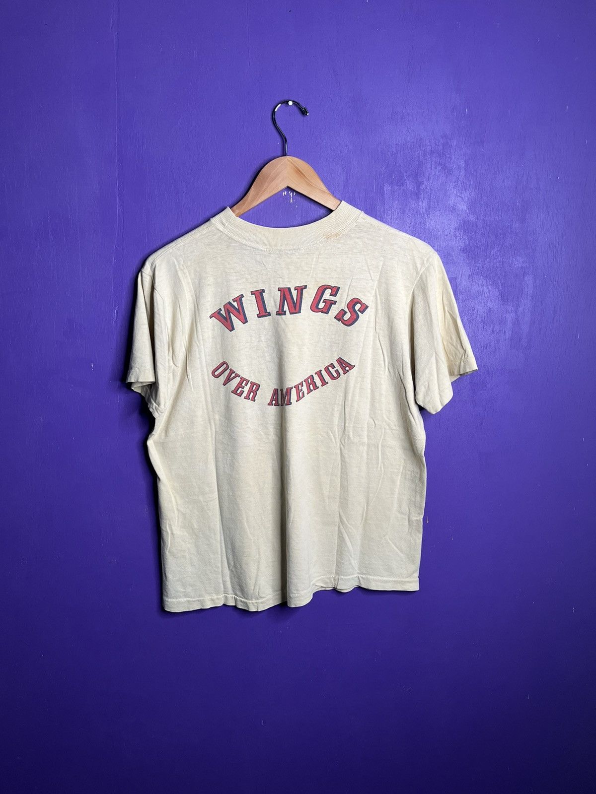 Band Tees × Vintage Vintage 70s Wings over America USA tour t-shirt Size US M / EU 48-50 / 2 - 2 Thumbnail