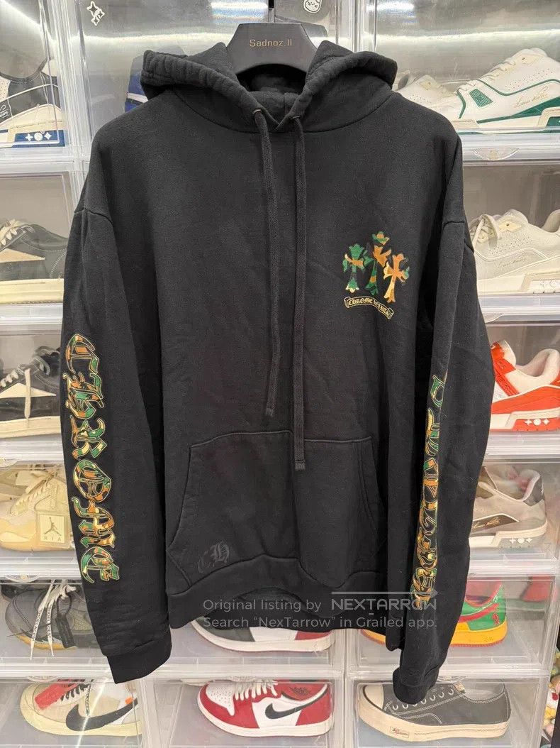 Chrome Hearts CHROME HEARTS Size L Camouflage Sanskrit horseshoe sweater Size US L / EU 52-54 / 3 - 1 Thumbnail