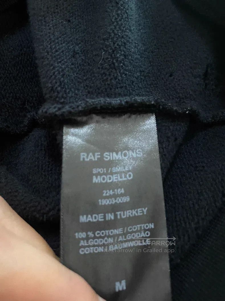 Raf Simons Raf Simons Black and red smiley face sweater Size US M / EU 48-50 / 2 - 3 Thumbnail