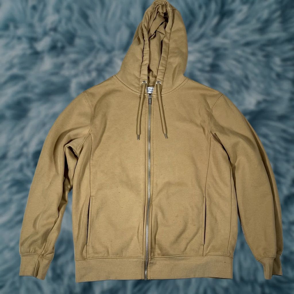 Primark Primark Hoodie Full Zip Men's Tan Brown M Medium SIZE Pit to Pit 20 Length 26 Regular Vintage? Size US M / EU 48-50 / 2 - 1 Thumbnail