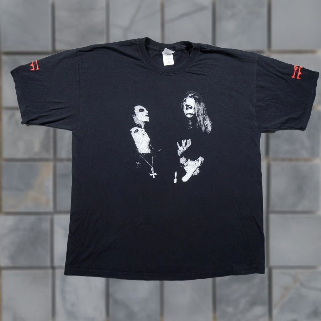 Gildan VINTAGE Profanitica Shirt Mens XL Black Metal Band Tee Weeping in Heaven Size US XL / EU 56 / 4 - 1 Thumbnail