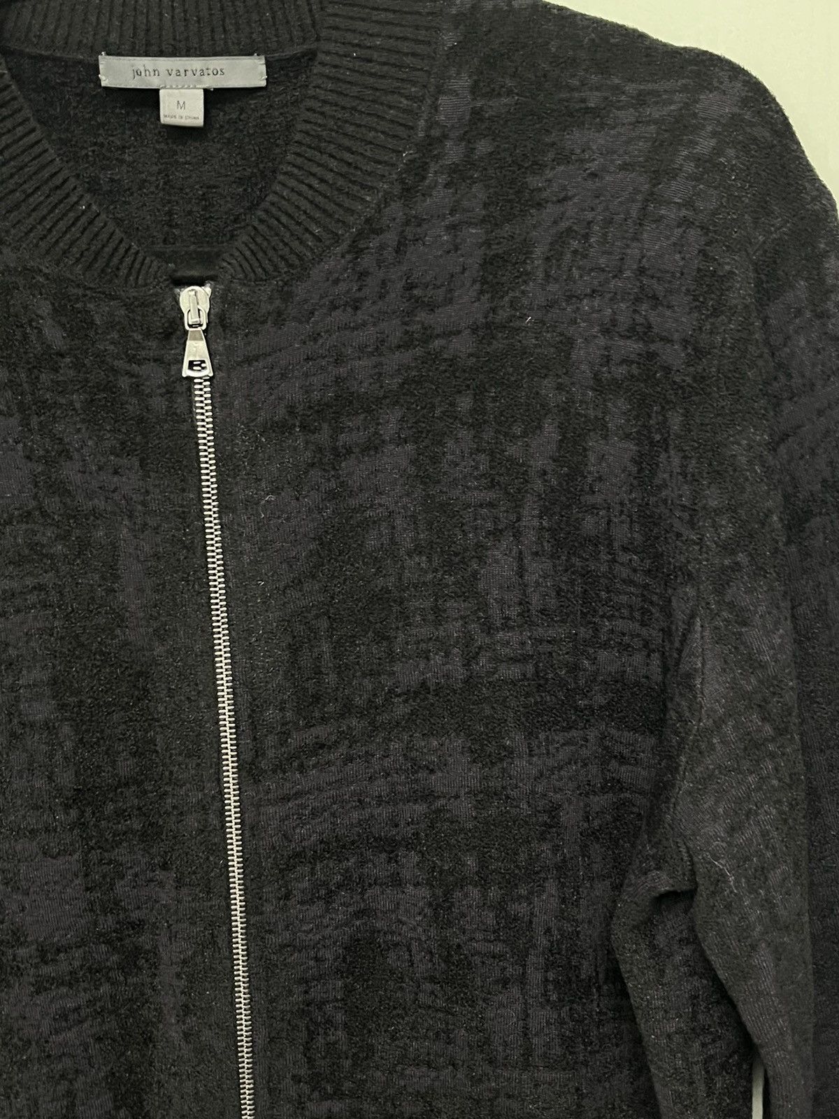 John Varvatos Jacquard cardigan medium Size US M / EU 48-50 / 2 - 4 Thumbnail