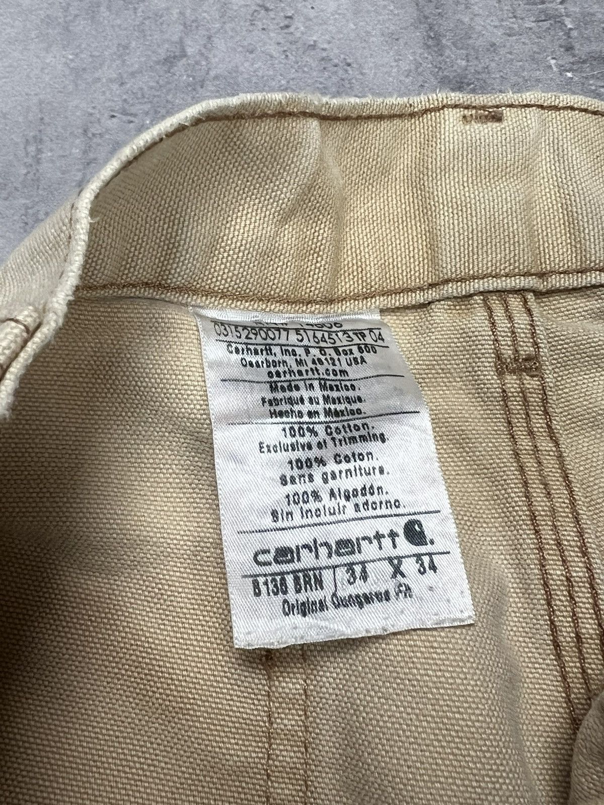 Carhartt × Vintage vintage carhartt double knee carpenter pants 34x34 Size US 34 / EU 50 - 12 Thumbnail