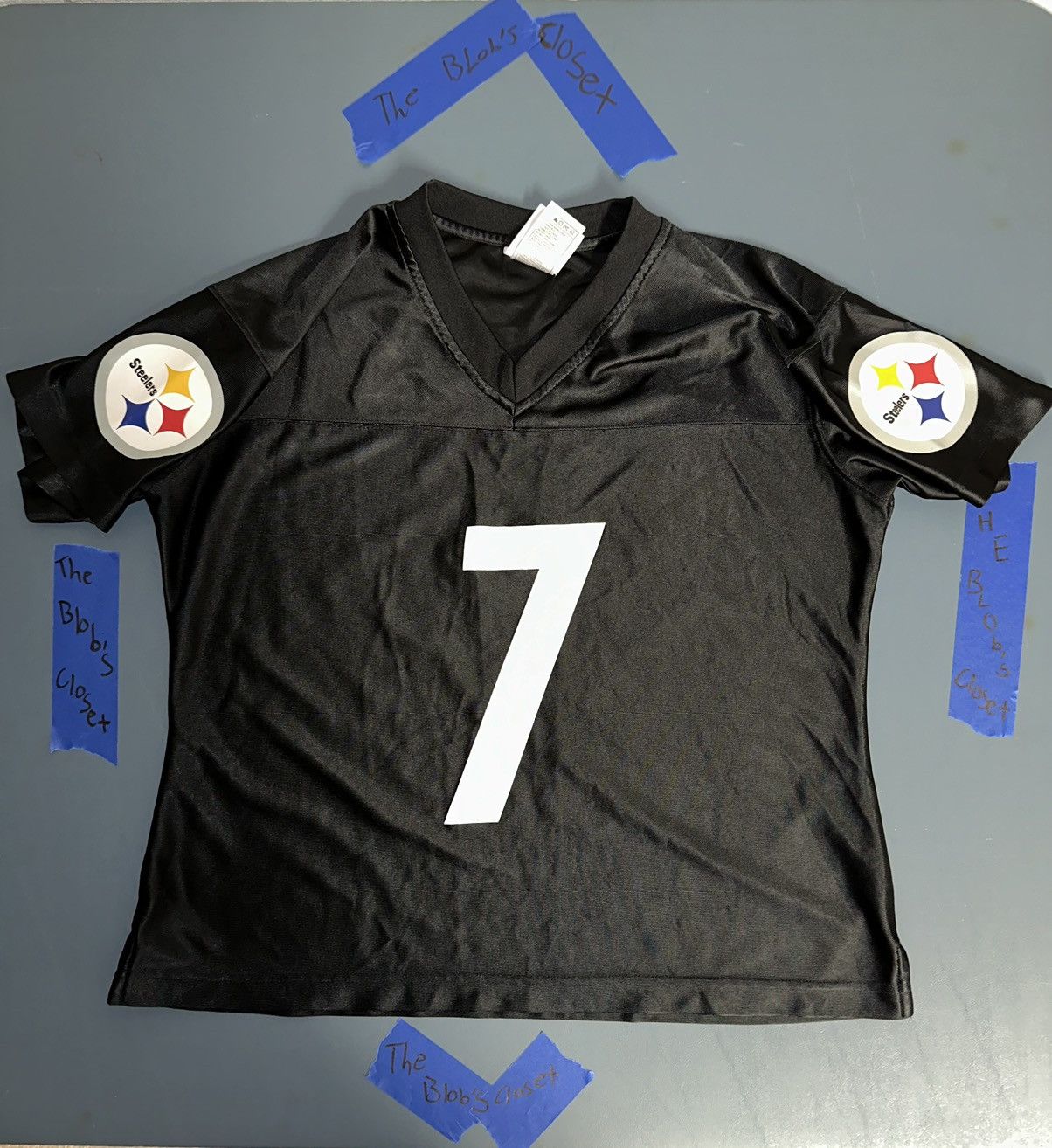 NFL × Vintage Y2K Women’s Steelers Roethlisberger Jersey Size L / US 10 / IT 46 - 2 Thumbnail