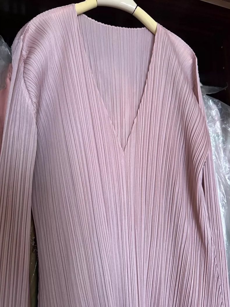 Issey Miyake Issey Miyake Cherry blossom pink dress Size XL / US 12-14 / IT 48-50 - 4 Thumbnail