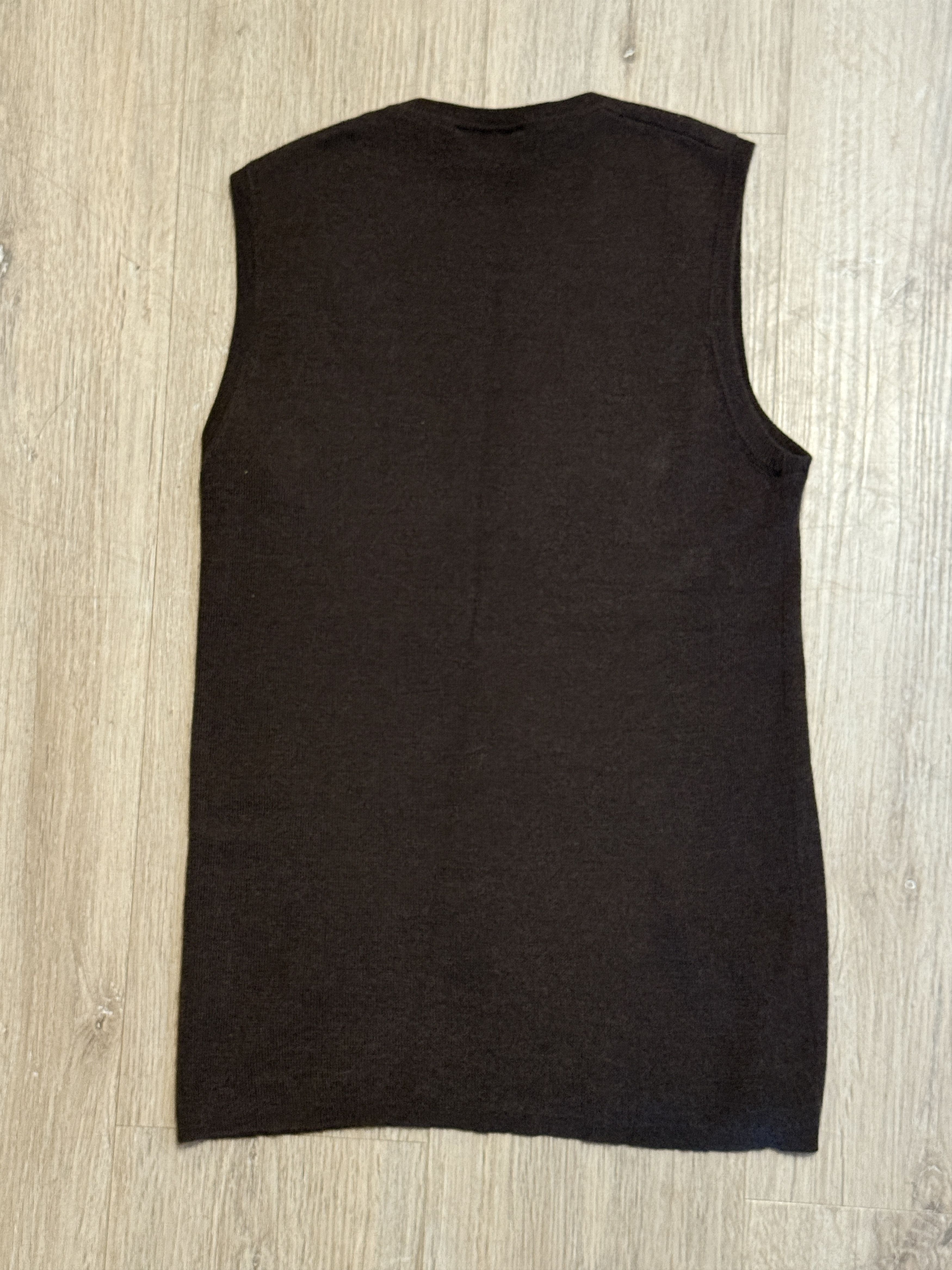 Prada Prada Brown Cashmere Tank top Size US S / EU 44-46 / 1 - 3 Thumbnail