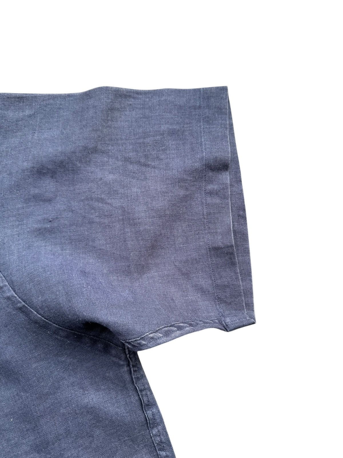 ABAHOUSE Abahouse Faded Indigo Patch Shirt Size US XXL / EU 58 / 5 - 5 Thumbnail