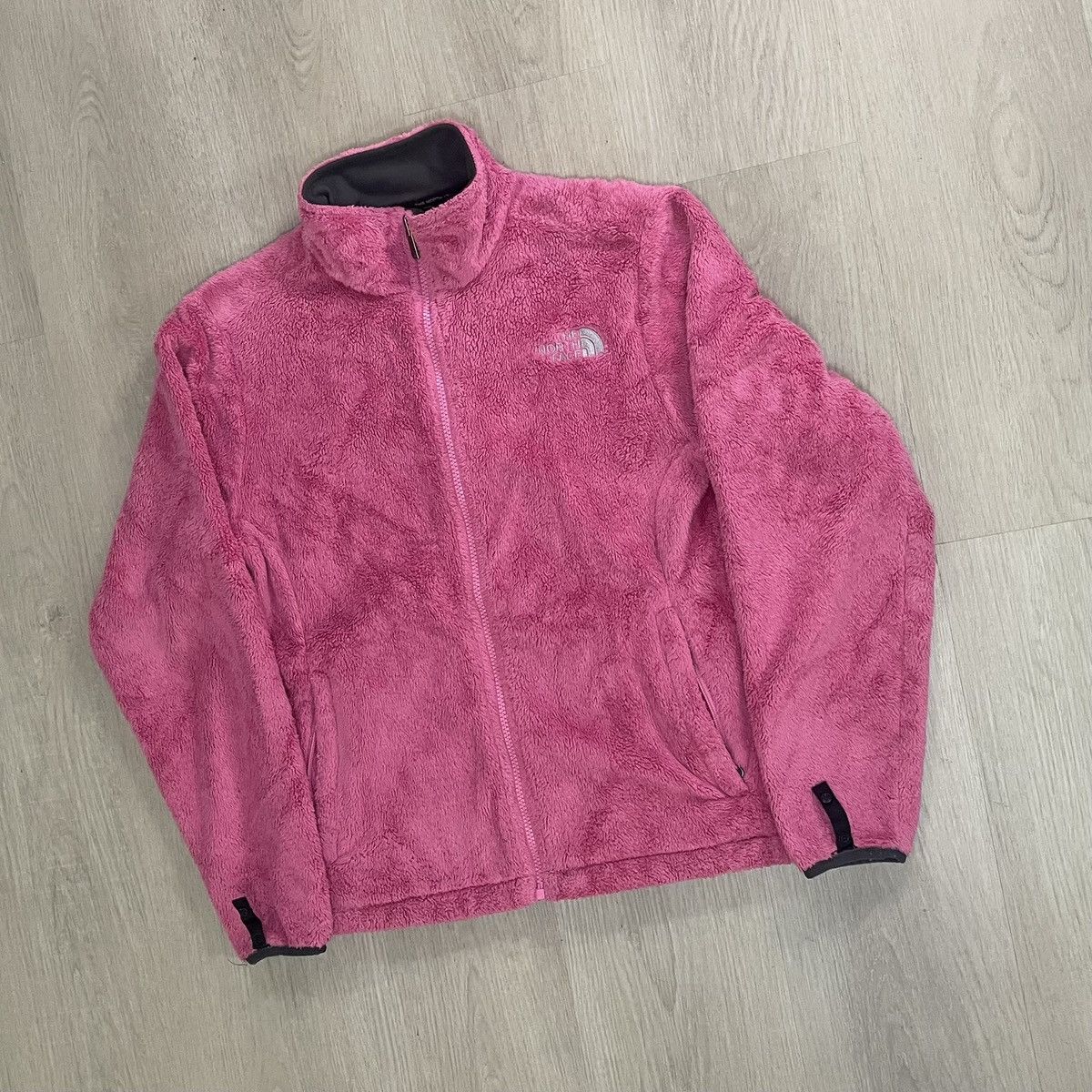 The North Face WORN The North Face Women’s Fuzzy Osito Full Zip Fleece Pink Size S / US 4 / IT 40 - 1 Thumbnail
