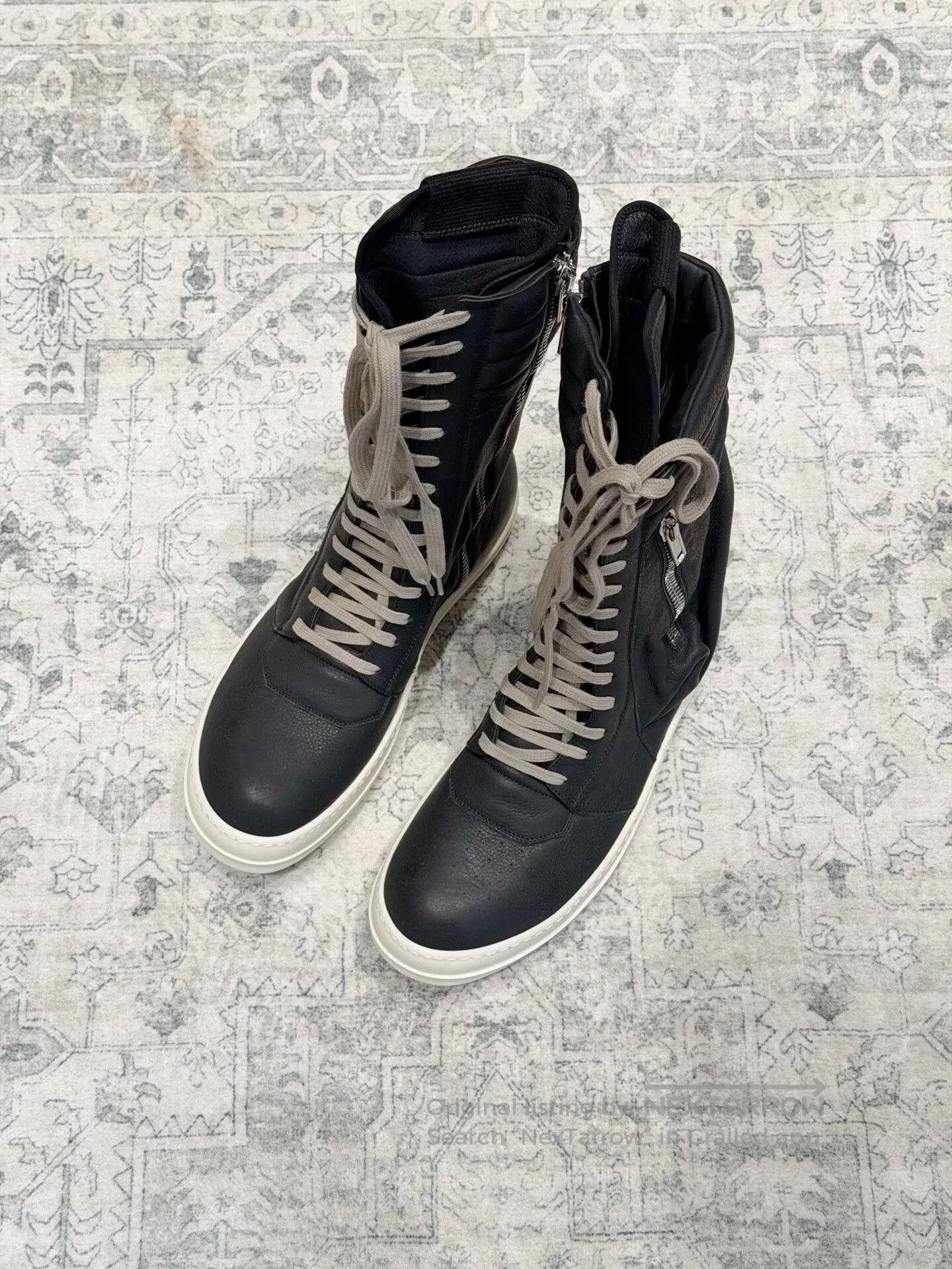 Rick Owens Rick Owens Cargo Tactical High-Top Boots. Size US 10 / EU 43 - 3 Thumbnail