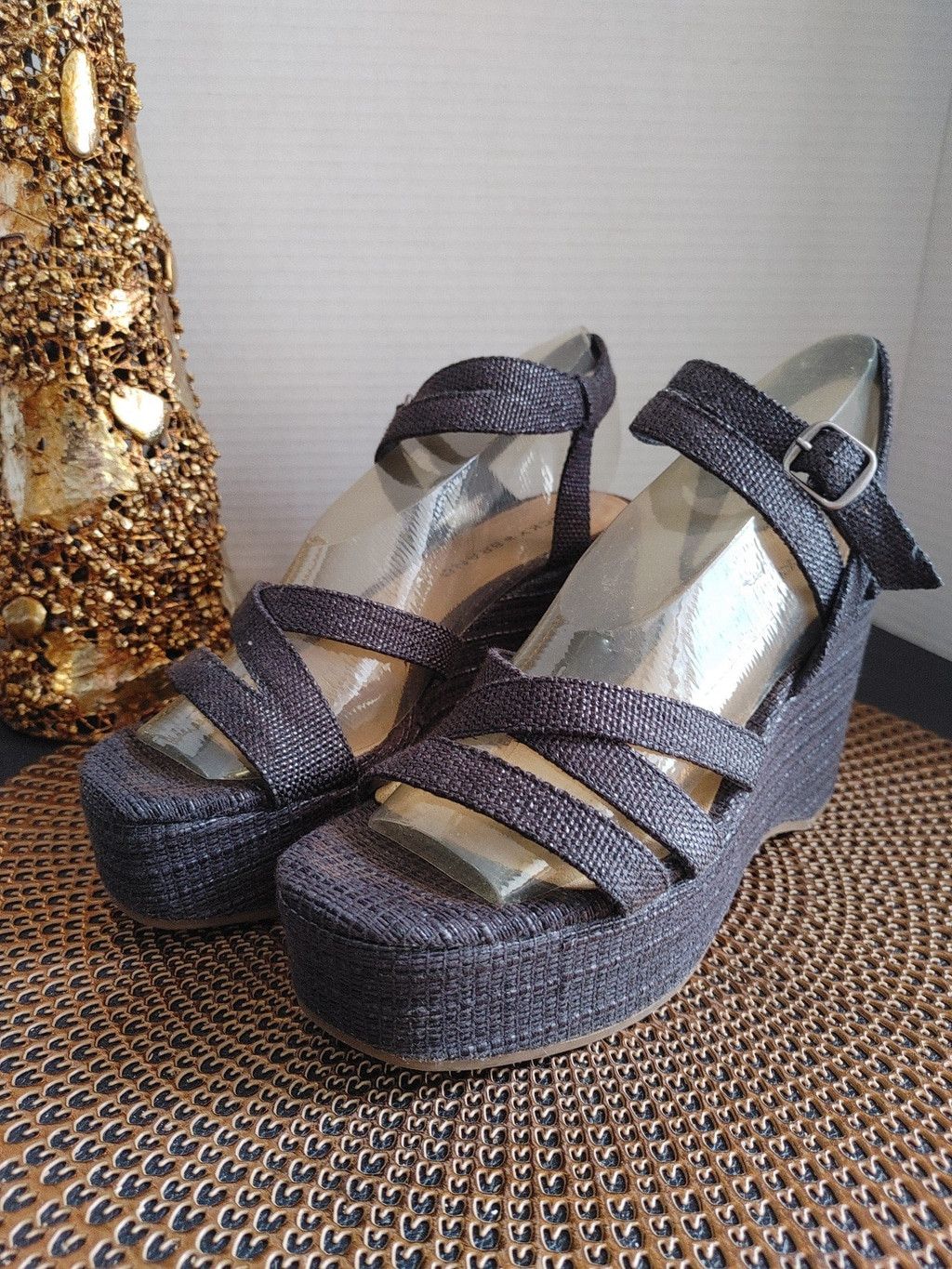 Lucky Brand Lucky Brand Carlisha Wedge Sandals Size 7.5M Size US 7.5 / IT 37.5 - 2 Thumbnail