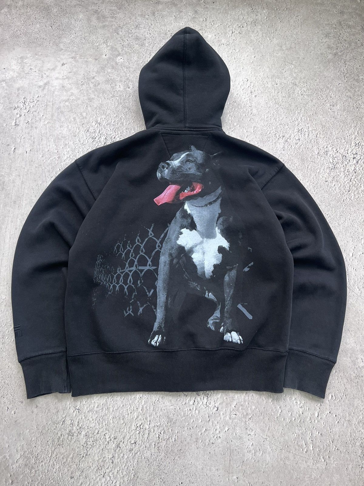 Vintage 100% Hardcore Overprint Hoodie Zip Y2K Vintage Size US M / EU 48-50 / 2 - 1 Thumbnail