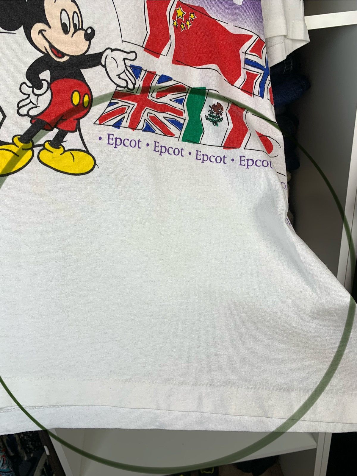 Mickey Mouse Vintage Mickey Mouse Single Stitch T-shirt Made in USA Size US XL / EU 56 / 4 - 25 Thumbnail