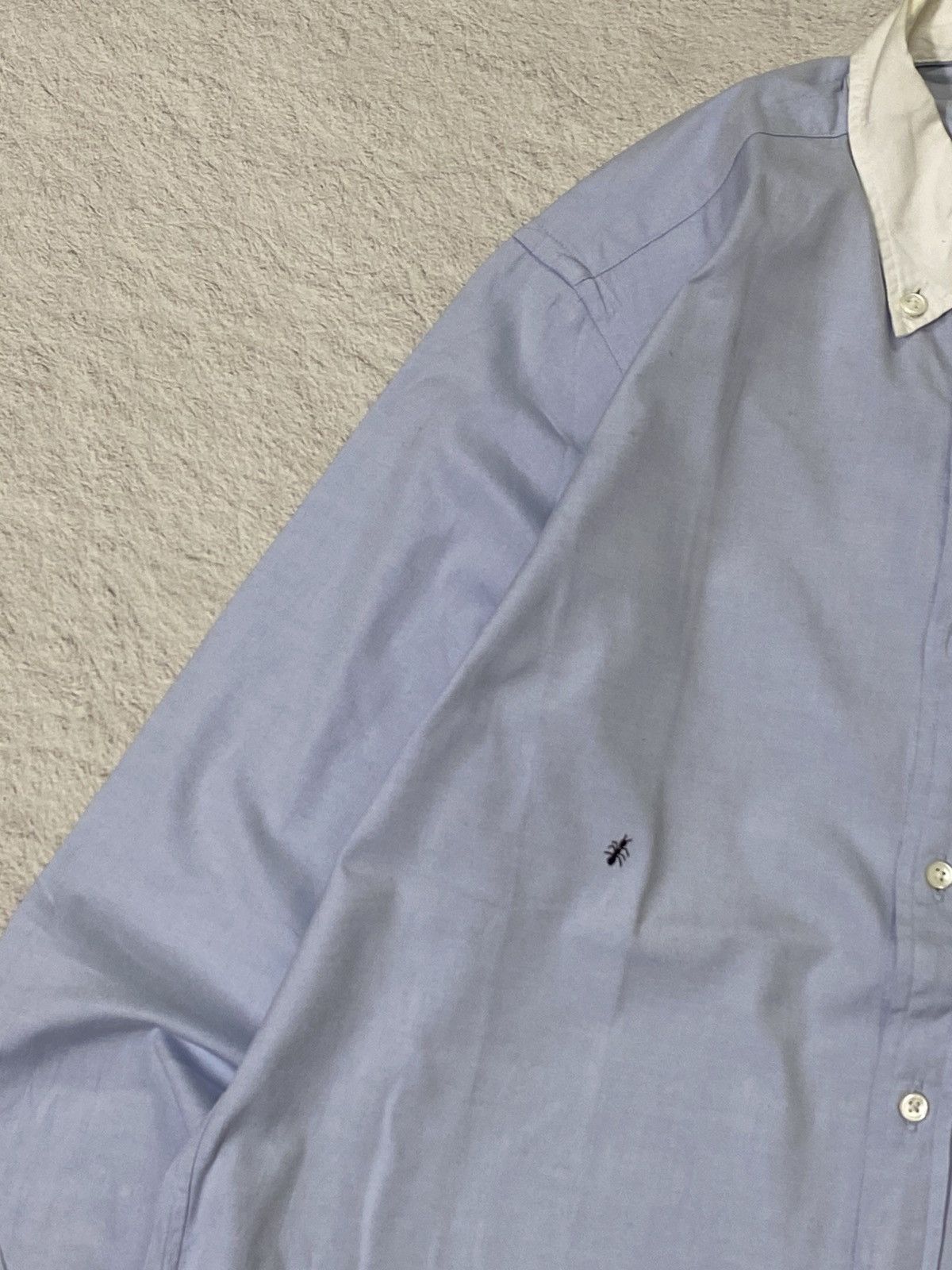 Issey Miyake RARE❤️‍🔥Tsumori Chisato Oxford Ants Button Shirt Size US M / EU 48-50 / 2 - 2 Thumbnail