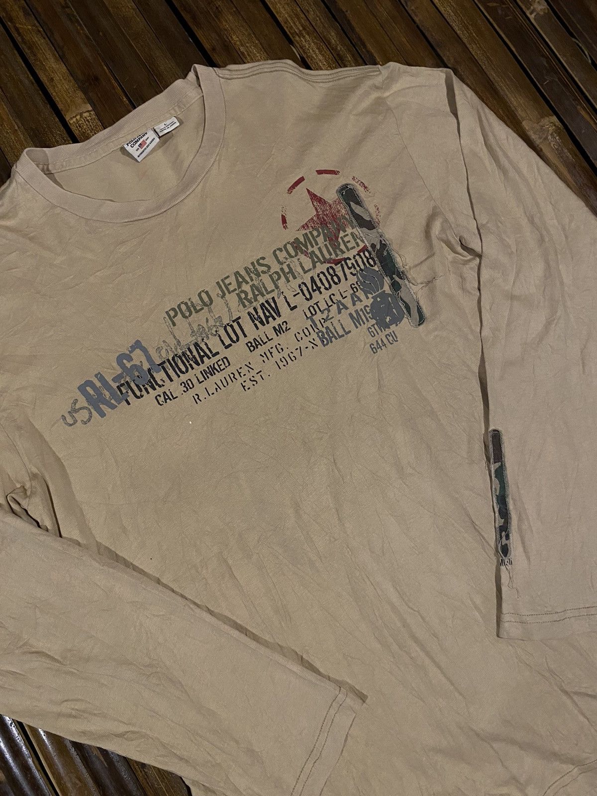 Hysteric Glamour RALPH LAUREN LONG SLEEVE Size US M / EU 48-50 / 2 - 2 Thumbnail