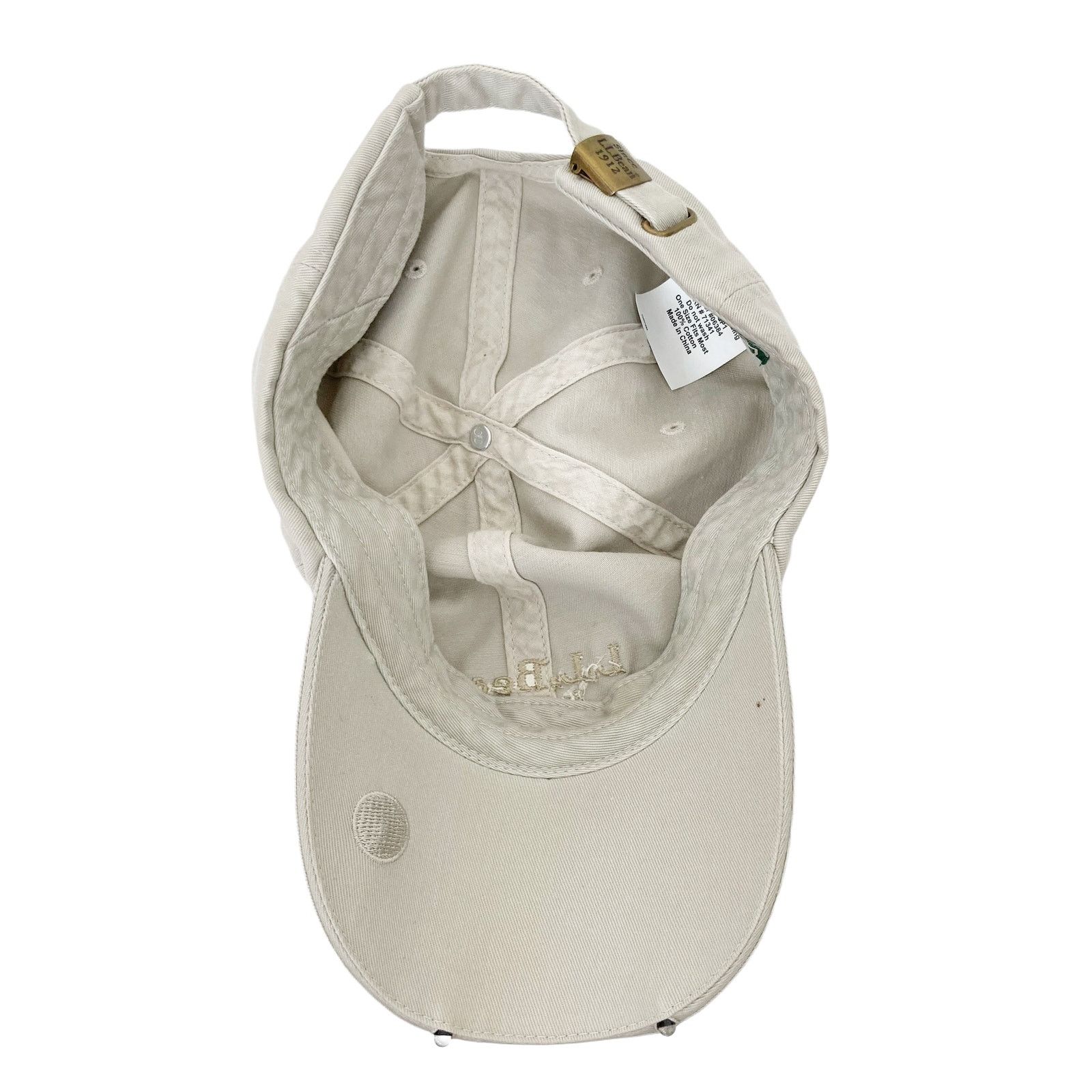 L.L. Bean LL Bean Tan Baseball Hat Built In Lights Size ONE SIZE - 8 Thumbnail