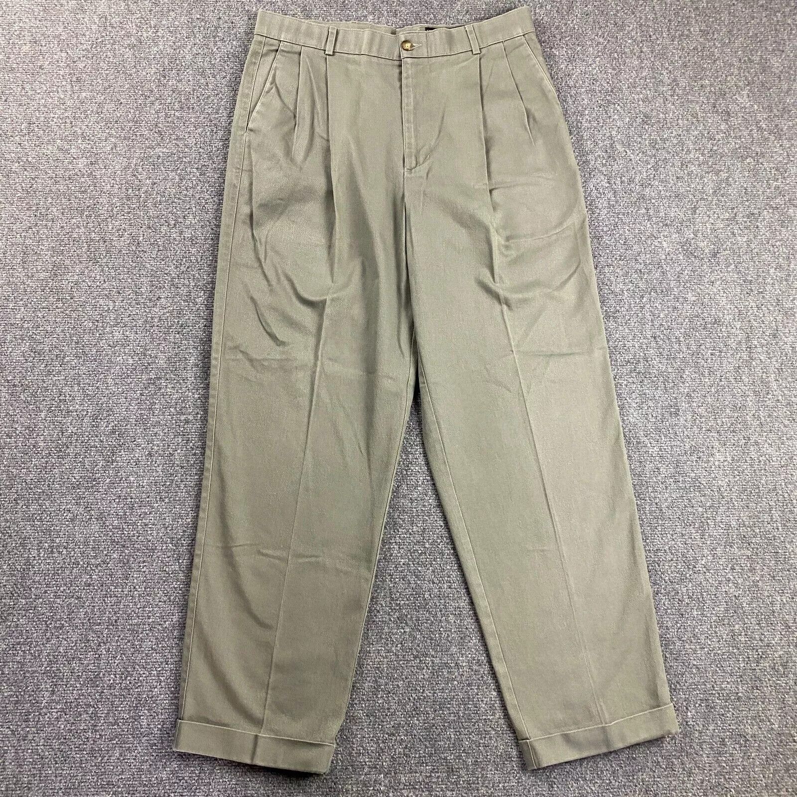 Haggar × Vintage Haggar Pants Men's 34x29 Gray Black Label Vintage Size US 34 / EU 50 - 1 Thumbnail