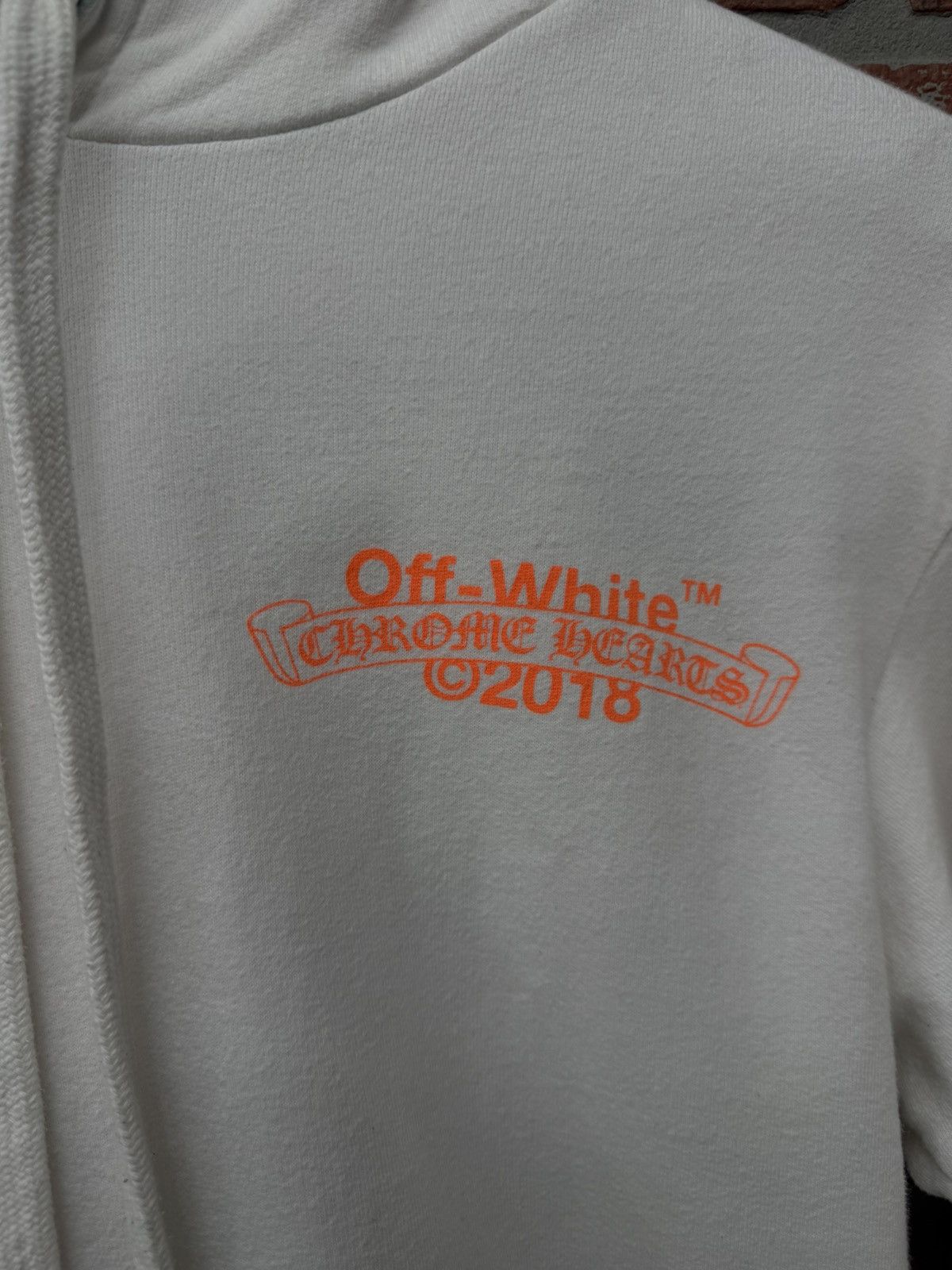 Chrome Hearts × Off-White Chrome Hearts Off White Hoodie Size M (RARE EXLUSIVE) Size US M / EU 48-50 / 2 - 5 Thumbnail