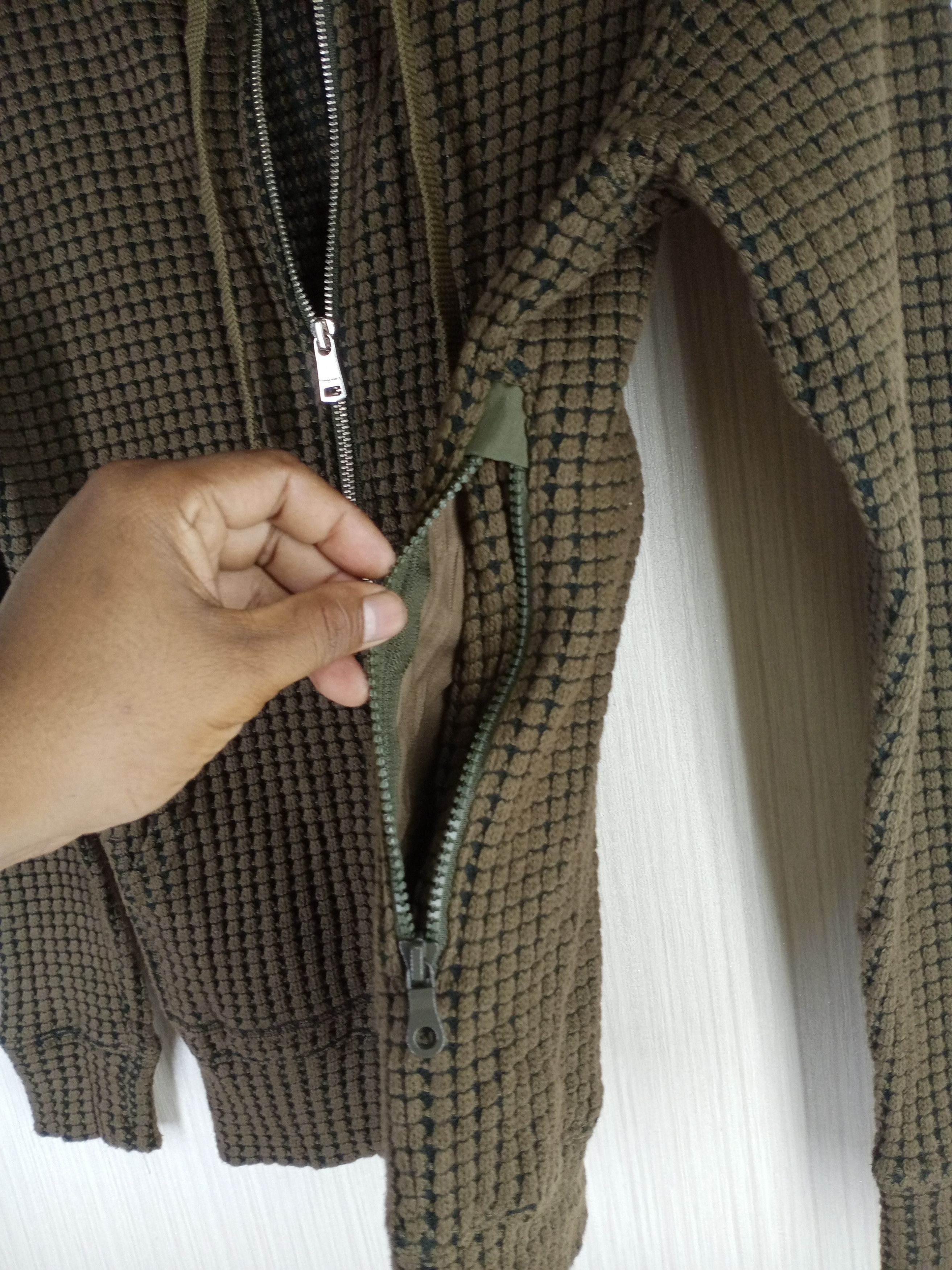 Rare Vintage Sea Green TATRAS JAPAN Zipper Hoodie