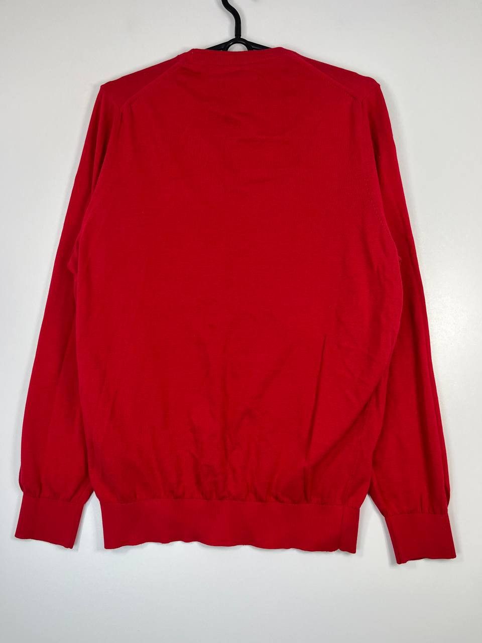 Barbour Barbour Mens Red Crewneck Sweater Cotton Knit Jumper Size M Size US M / EU 48-50 / 2 - 5 Thumbnail