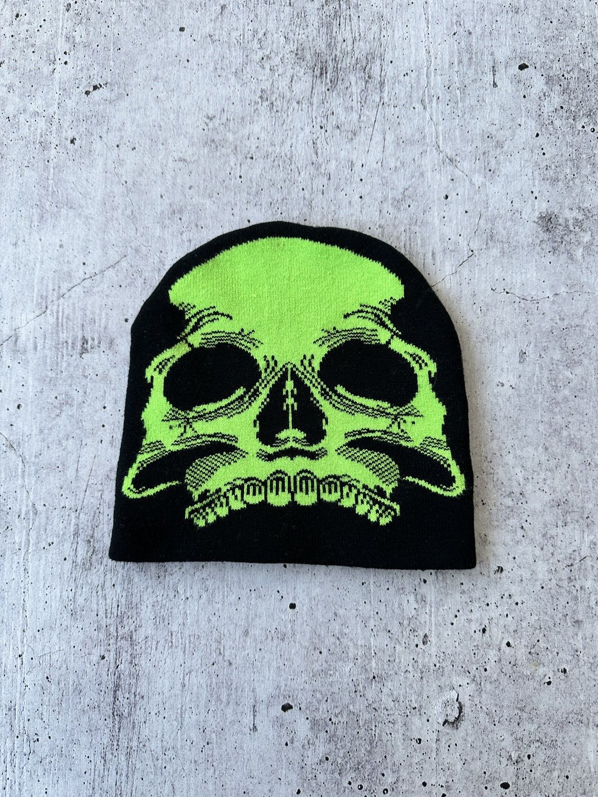 Japanese Brand × No Fear No Fear Vintage Skeleton Scull Hat Size ONE SIZE - 1 Thumbnail