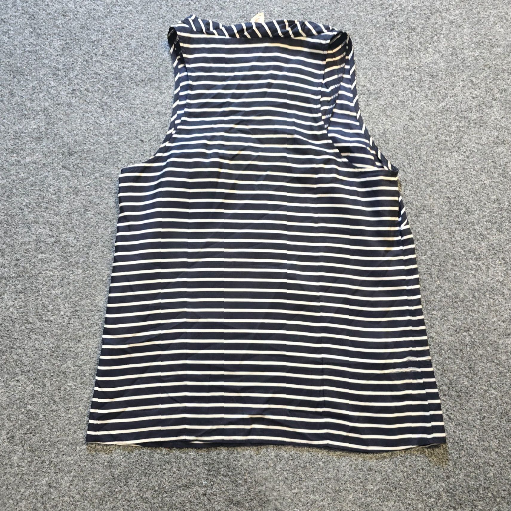 J.Crew J.CREW Top Womens Size 0 Blue White Silk Sleeveless Striped Nautical Capsule Tank Shirt Regular Womens Size XS / US 0-2 / IT 36-38 - 7 Thumbnail