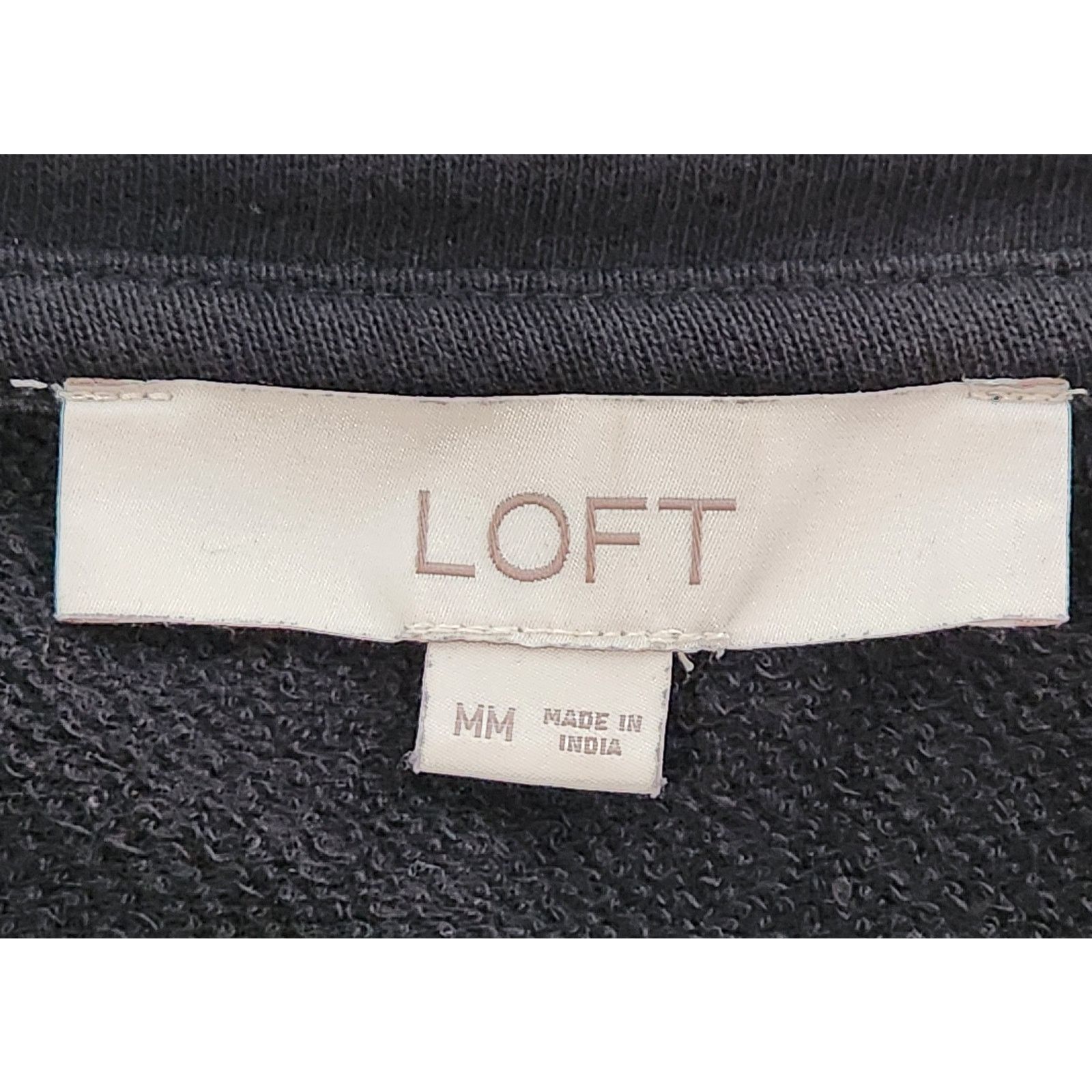 Loft Loft Black Red Plaid Ruffled Hem Top M Faux Button Side Size M / US 6-8 / IT 42-44 - 5 Thumbnail