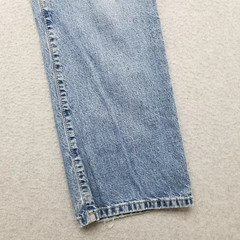 Lucky Brand VINTAGE Lucky Brand Womens 28x29 Denim Distressed Flared Size 28" / US 6 / IT 42 - 3 Thumbnail