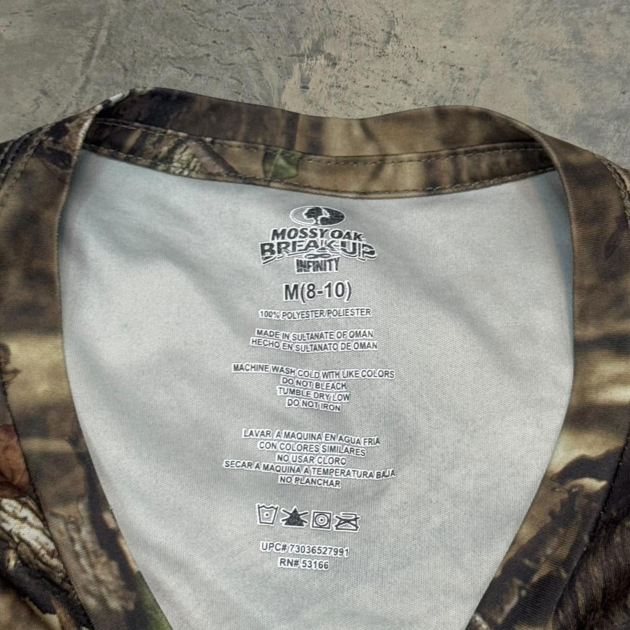 Mossy Oaks × Vintage Vintage Y2K Mossy Oak Camo Long Sleeve Shirt Size M / US 6-8 / IT 42-44 - 5 Thumbnail