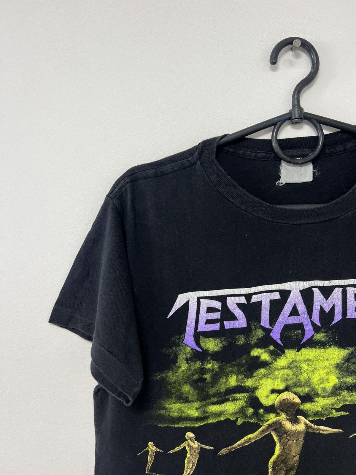 Band Tees Vintage Testament Practice What you Preach 1990 Tour sz M Size US M / EU 48-50 / 2 - 4 Thumbnail