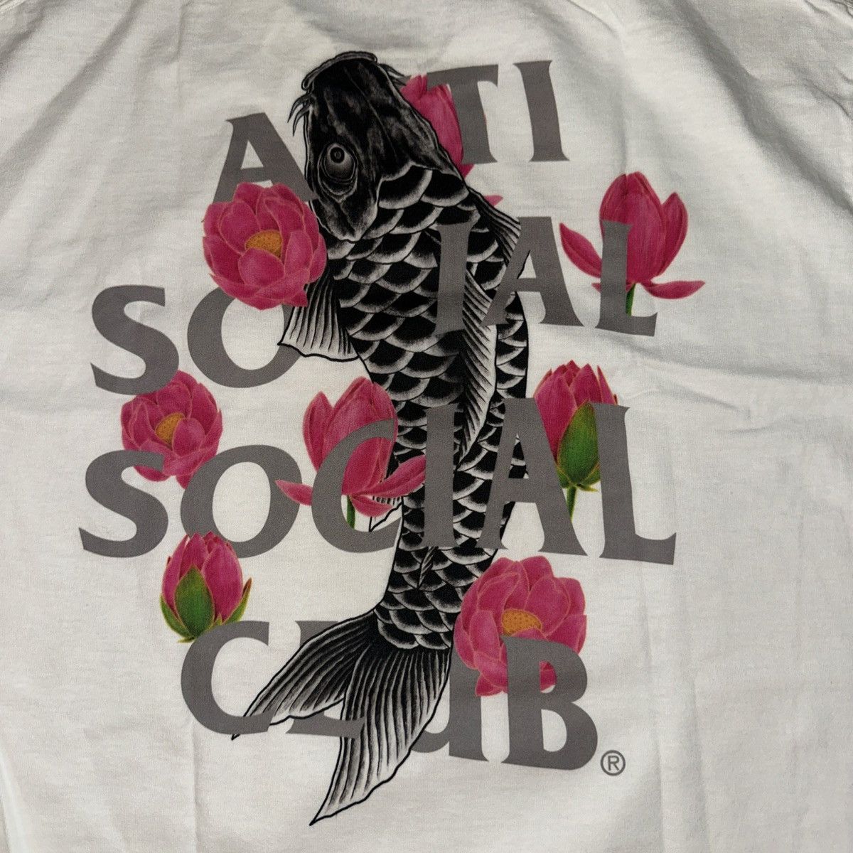 Anti Social Social Club Anti Social Social Club Koi Garden 3M Tee White L Size US L / EU 52-54 / 3 - 6 Thumbnail