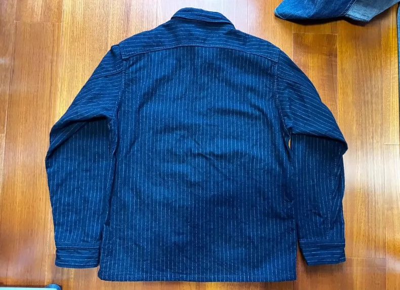 Freewheelers Freewheelers Cotton wool shirt Size US S / EU 44-46 / 1 - 7 Thumbnail