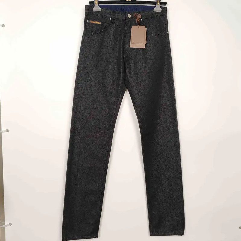 Louis Vuitton Louis Vuitton Black Cotton Women's Jeans 0089 Size 28" / US 6 / IT 42 - 1 Thumbnail