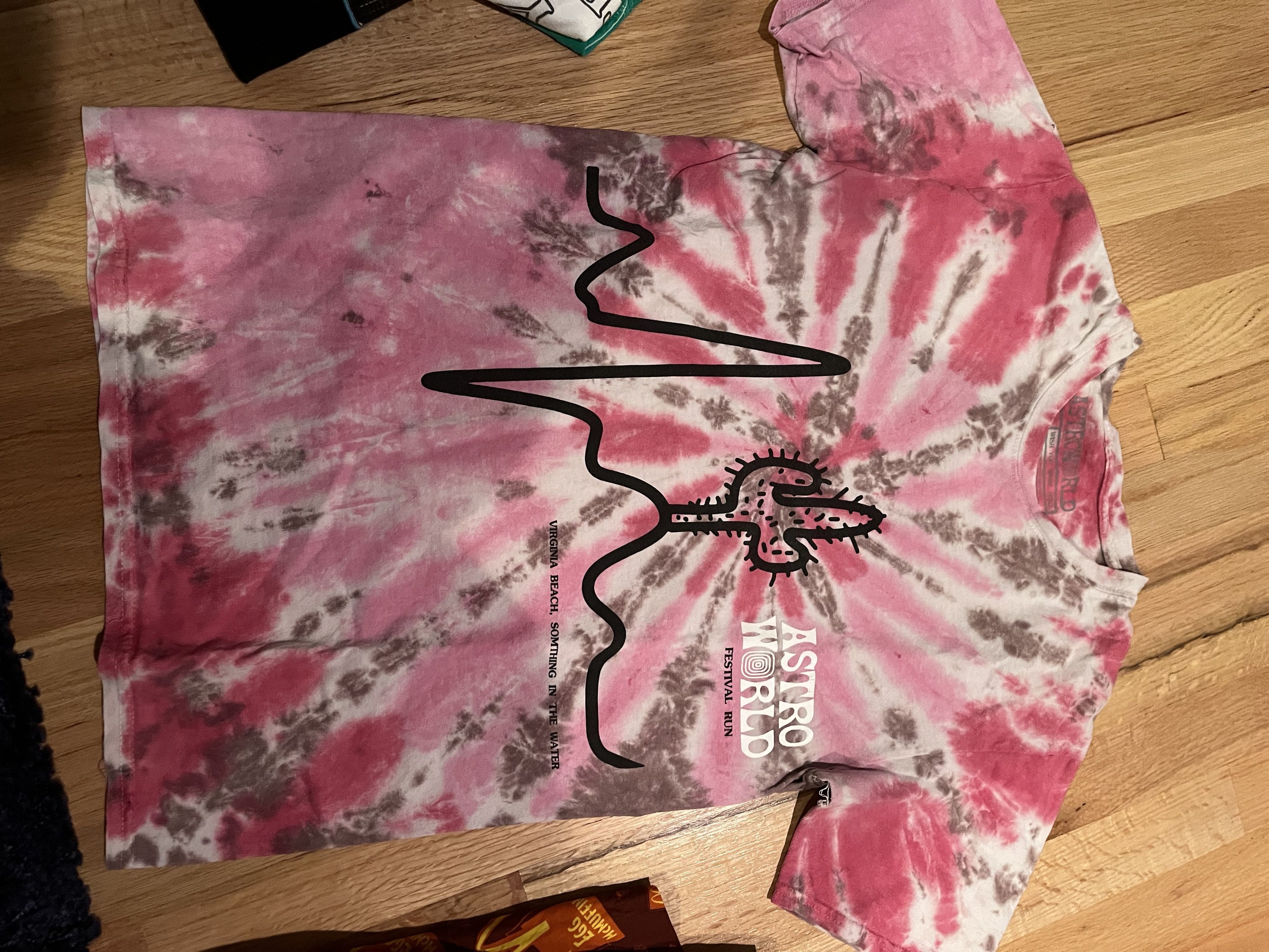 Travis Scott Travis Scott Astroworld Festival Tee Size US S / EU 44-46 / 1 - 1 Thumbnail