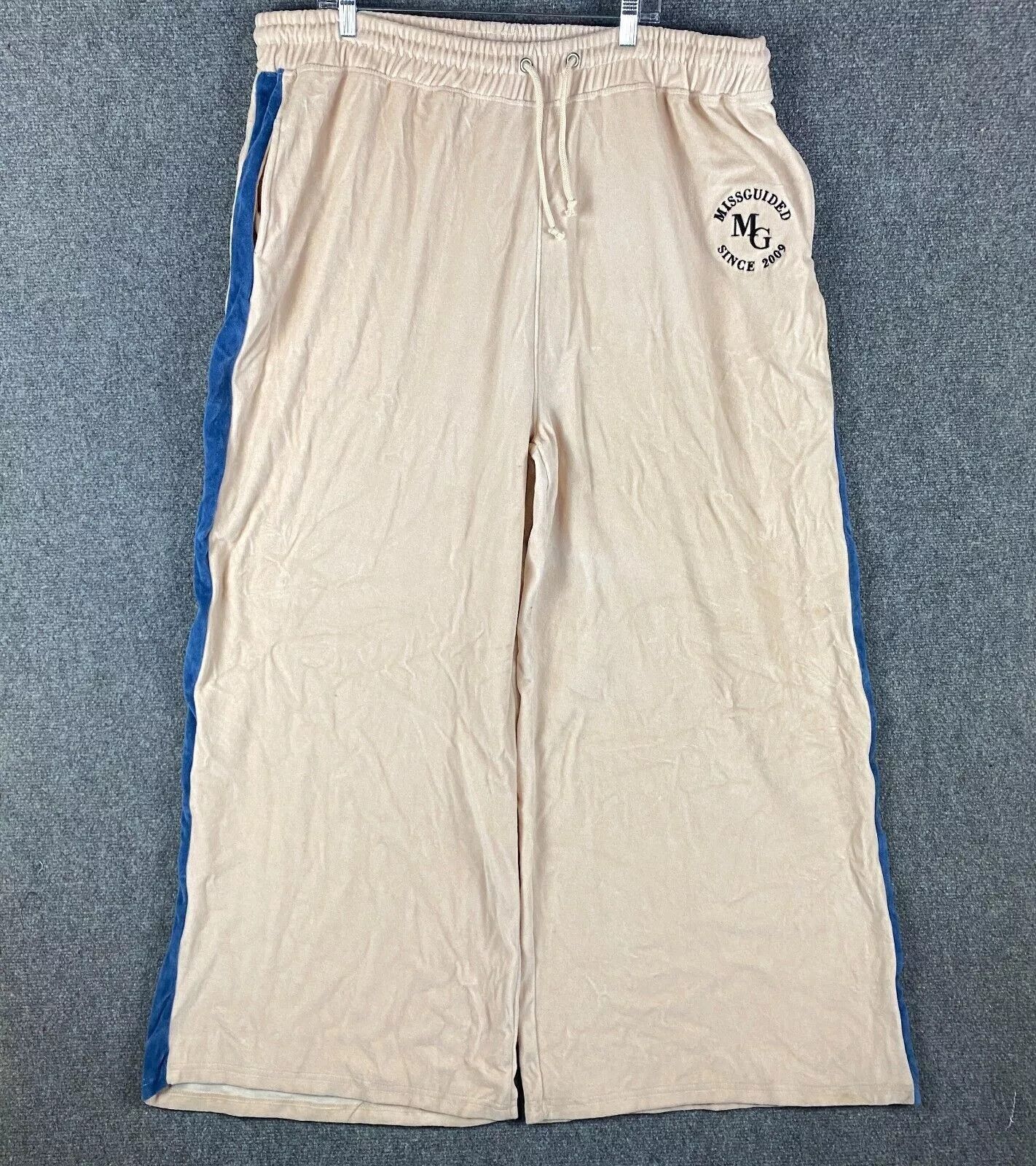 Missguided Missguided Sweatpants Women's 22 Plus Beige NWD Cotton Blend Size 42" / US 20 - 1 Thumbnail