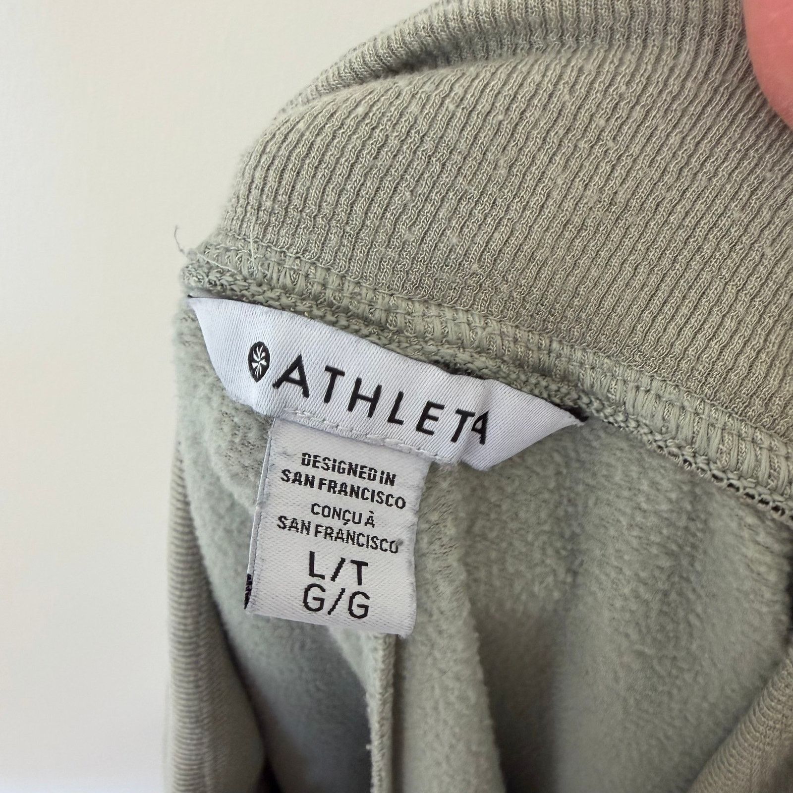 Athleta Athleta Coaster Luxe High Rise Joggers Sz LT Size 34" / US 12 / IT 48 - 2 Thumbnail