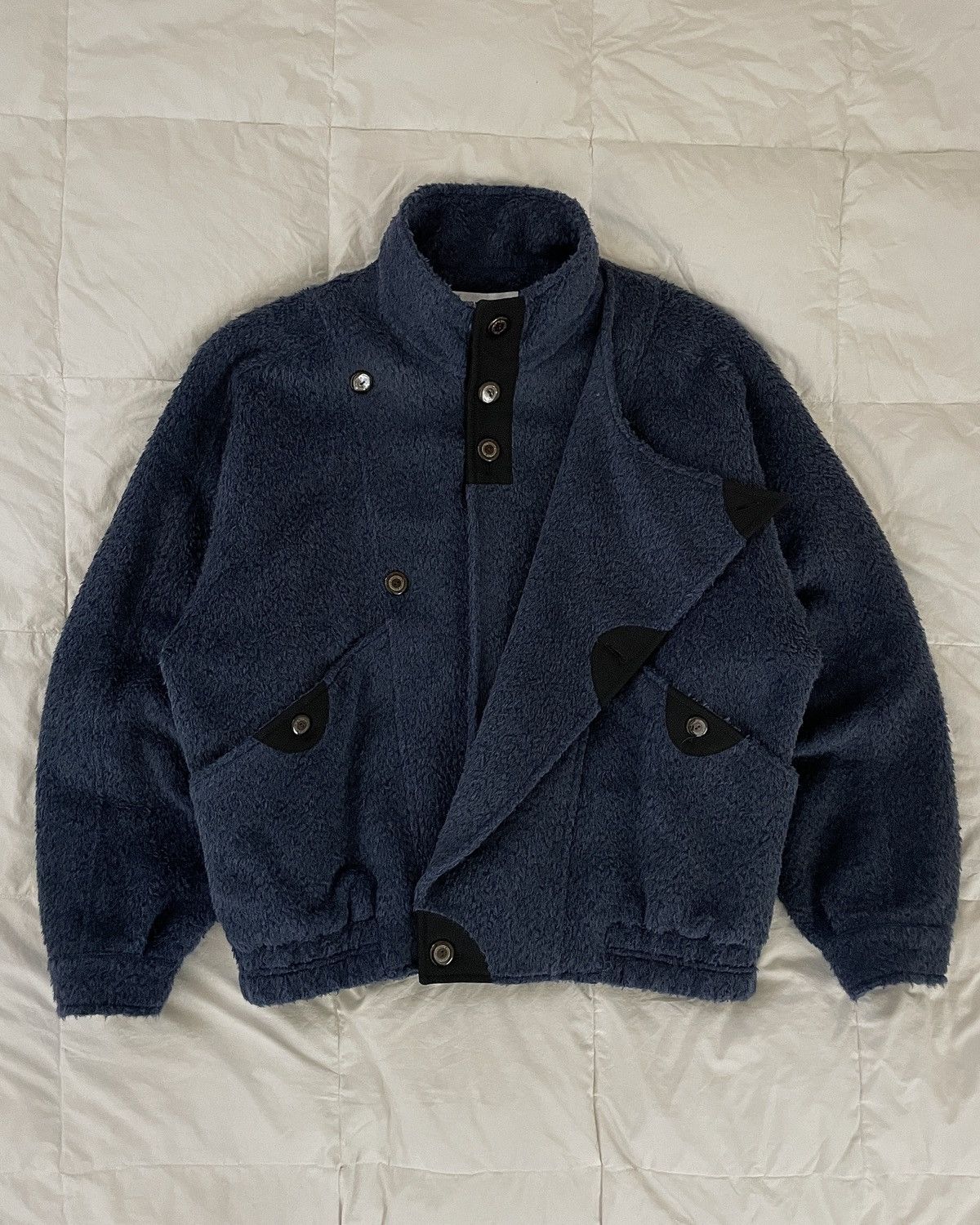 Kiko Kostadinov Maersk Bomber Jacket Alpaca Wool | Grailed