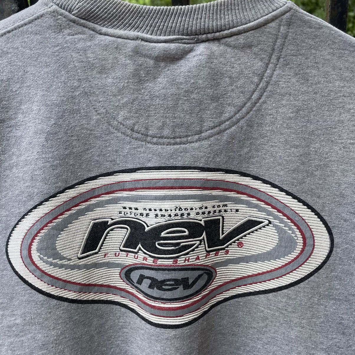 Vintage 🔥Vintage 90s NEV Future Shapes Big Logo Sweatshirts Size US M / EU 48-50 / 2 - 3 Thumbnail