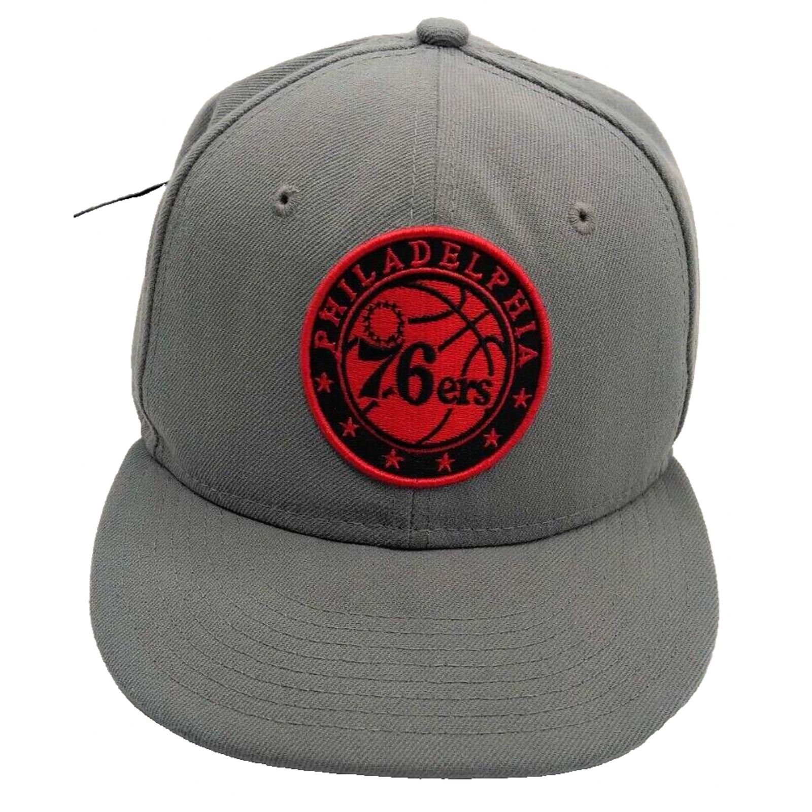 59 Fifty Mens Fitted Cap Hat 7 1/4 Philadelphia 76ers NBA
