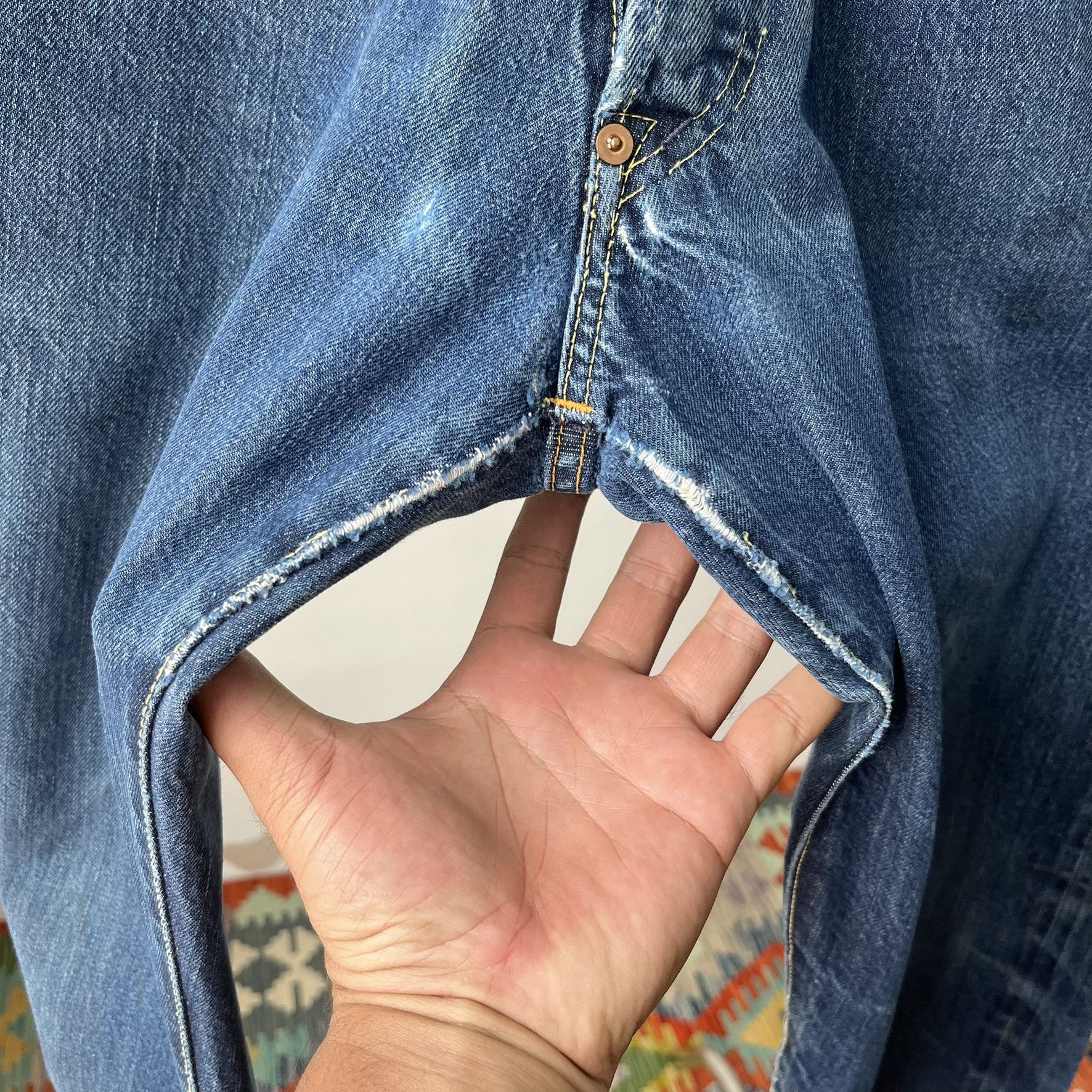 Studio D'Artisan Size 30x32 Vintage Studio D'artisan Redline Jeans S1488 Size US 30 / EU 46 - 8 Thumbnail