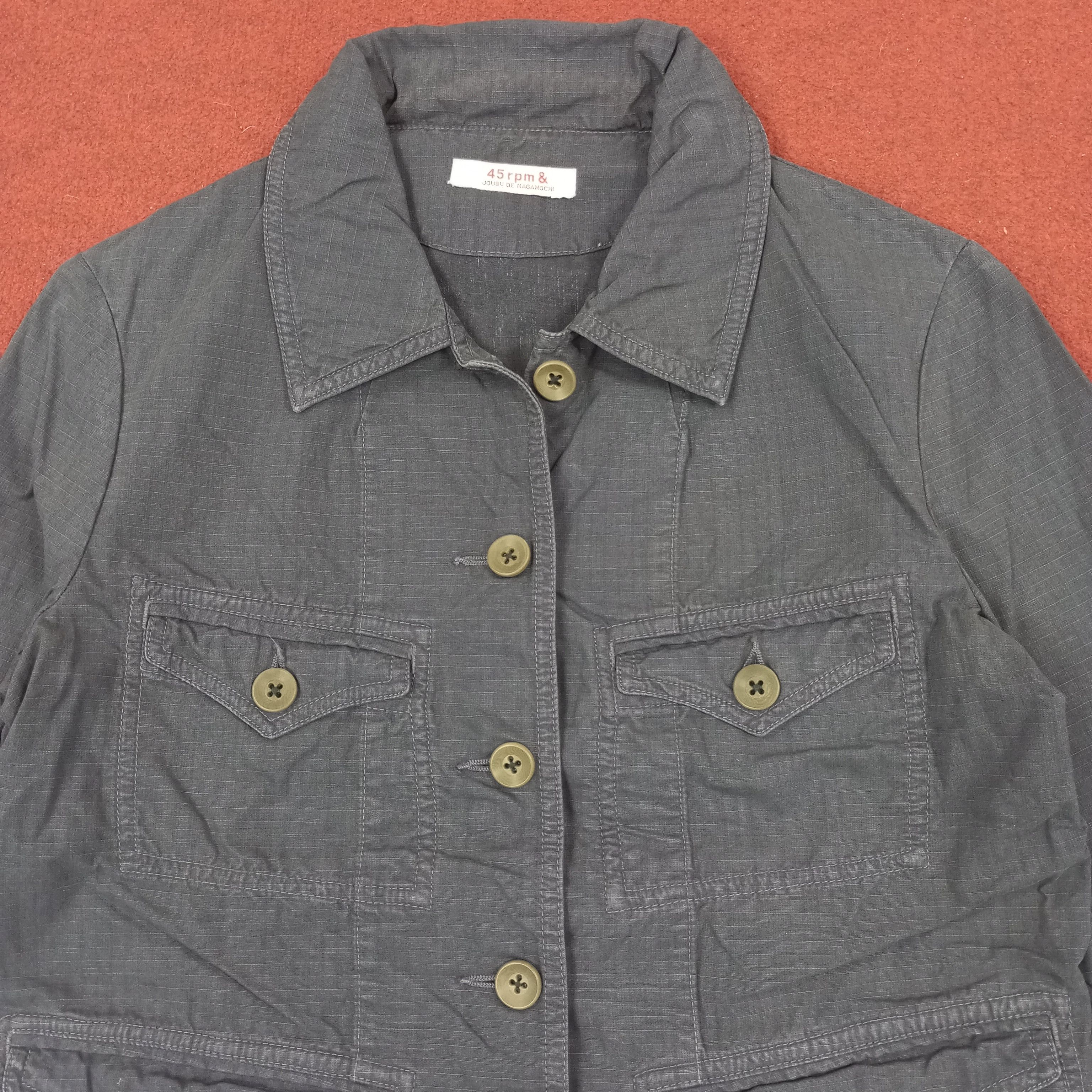 45rpm × Vintage 45rpm X Custom Skulls Art Japanese Brand Jacket c215n7 Size US XS / EU 42 / 0 - 5 Thumbnail